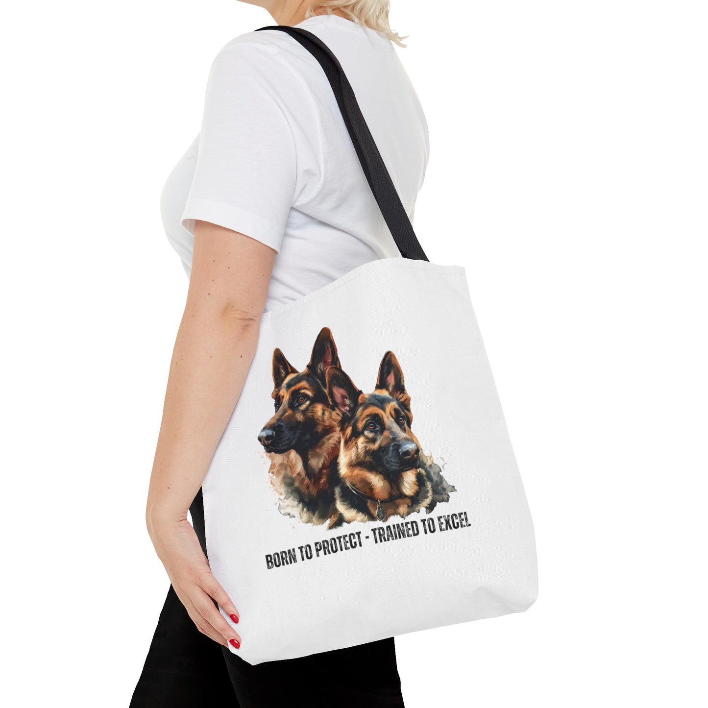 German Shepherds: Born to Protect - Tote Bag