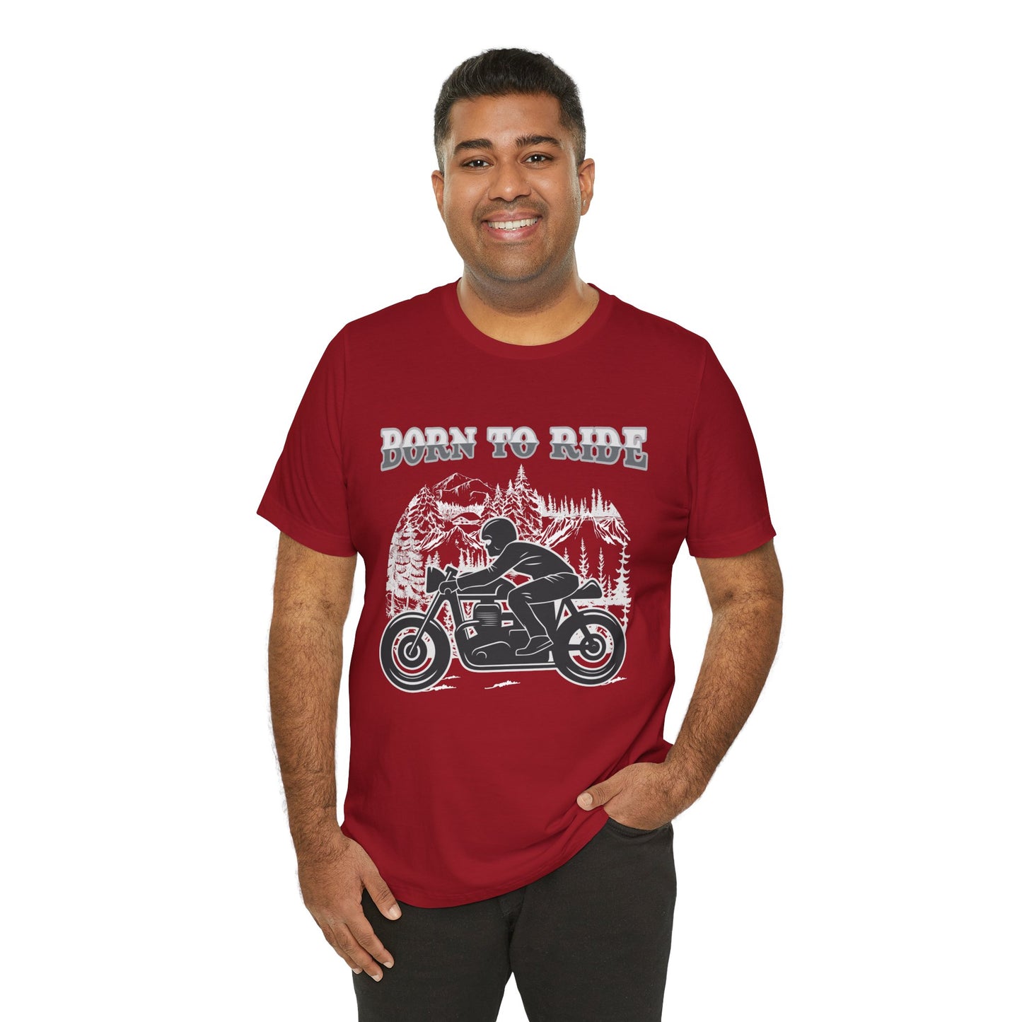Born To Ride - Unisex Jersey Short Sleeve Tee - 13377