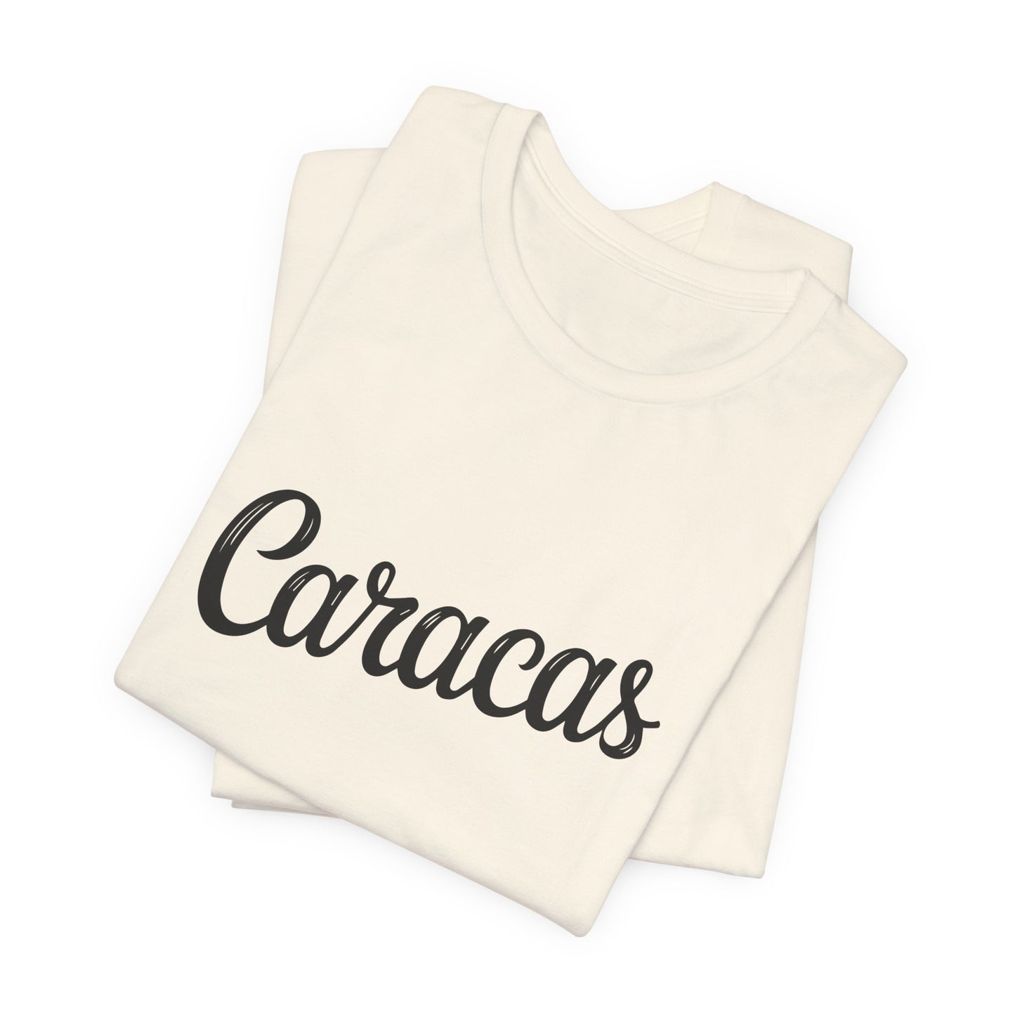Caracas Unisex Jersey Short Sleeve Tee - Casual Graphic T-Shirt for Everyday Wear - 12270