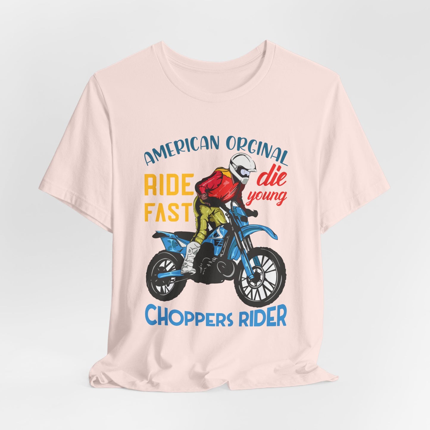 American Original,  Choppers Rider - Unisex Jersey Short Sleeve Tee - 13561