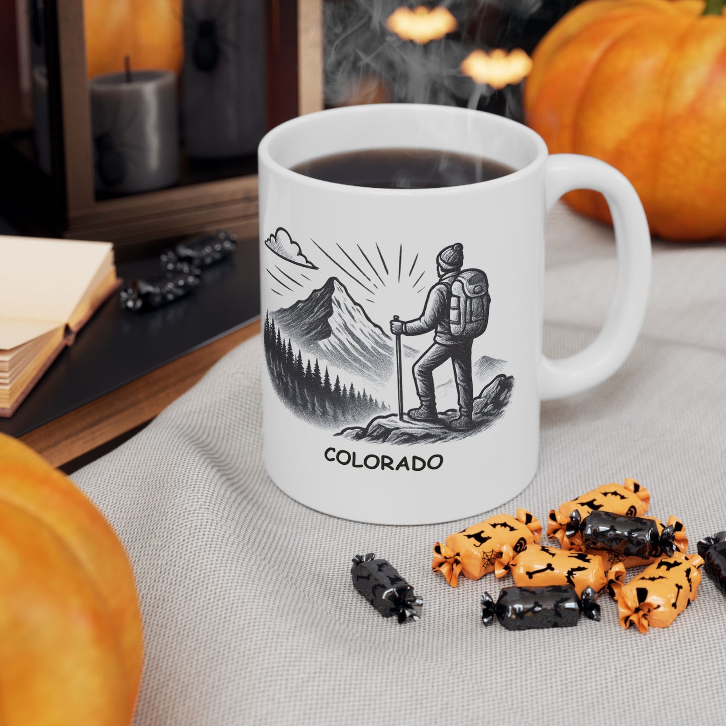 "In Colorado, we believe the best view comes with a little altitude." Ceramic Mug - 13530