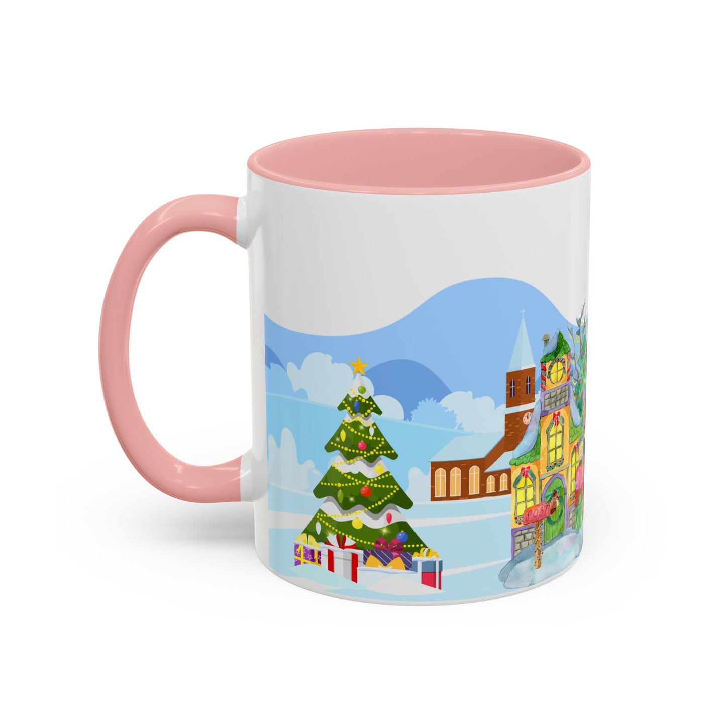 Christmas Day - Accent Coffee Mug (11, 15oz) - 10457