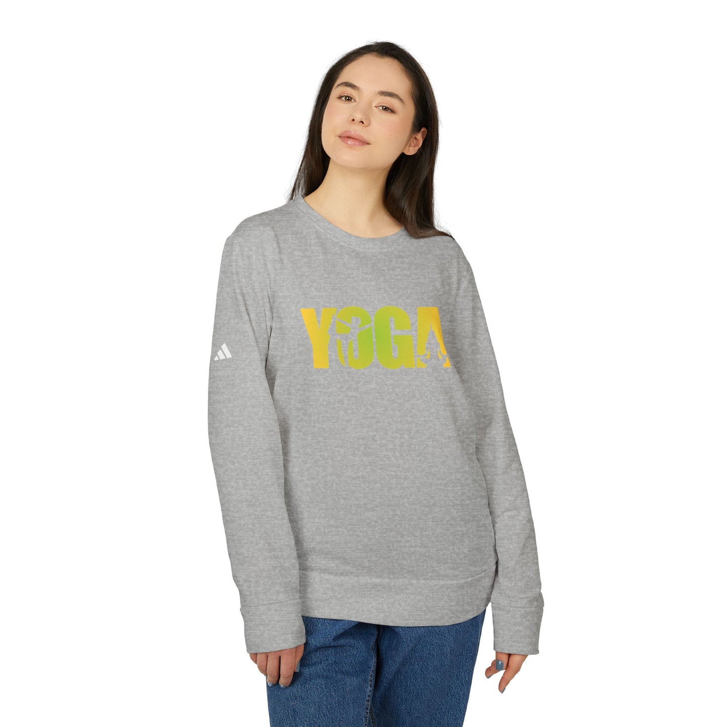 Yoga - Adidas Unisex Fleece Crewneck Sweatshirt