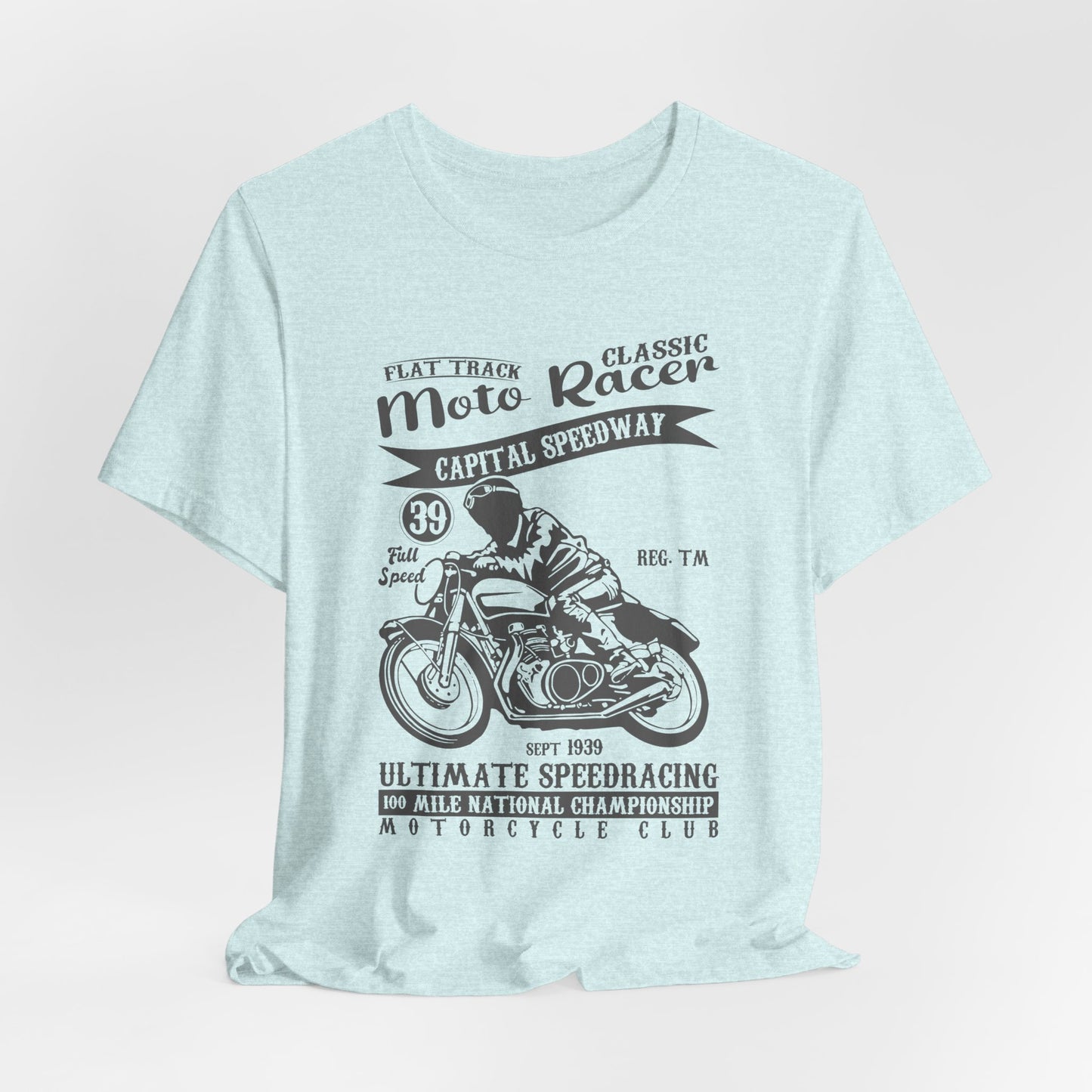 Classic Motor Racer - Unisex Jersey Short Sleeve Tee - 13296