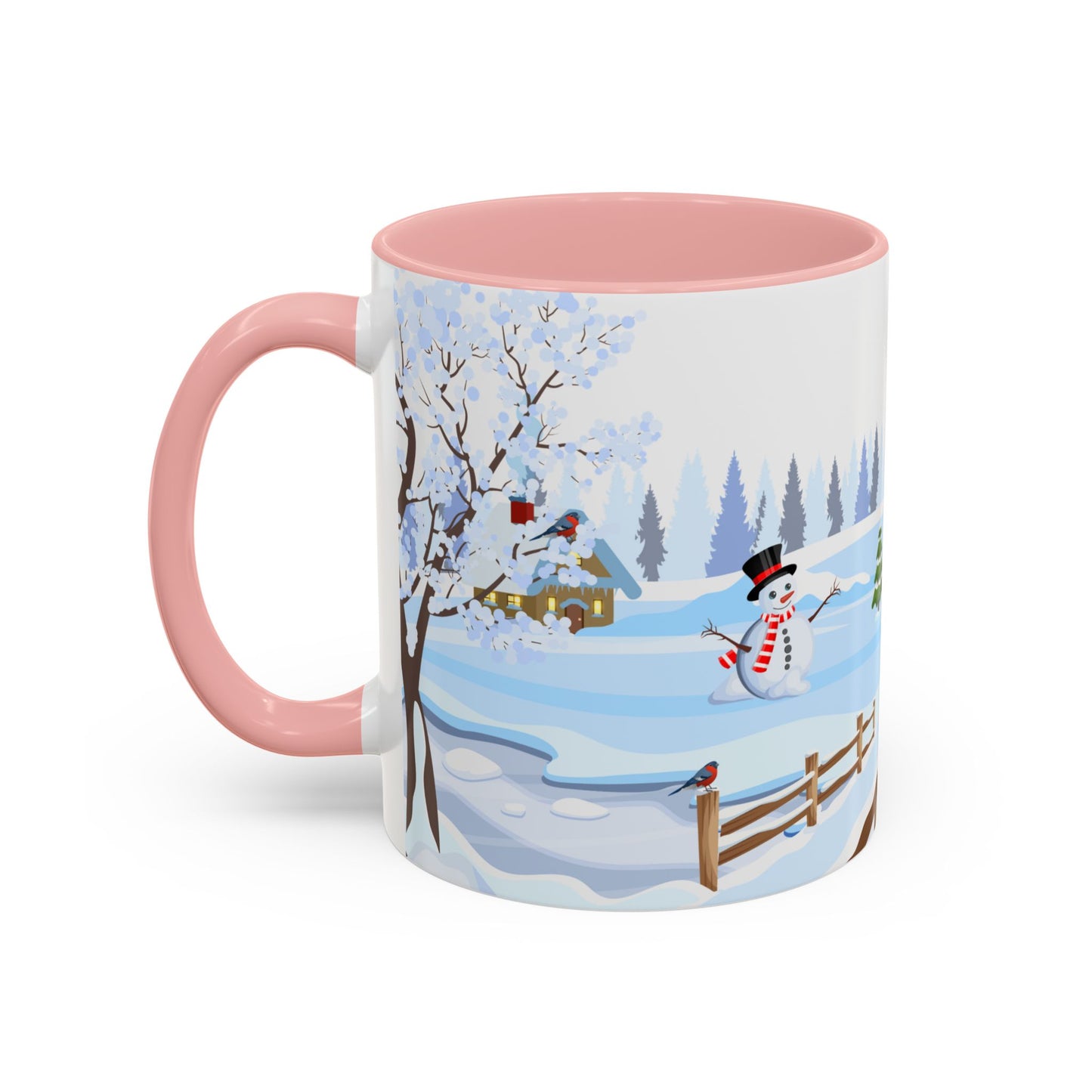 Winter Day Outside - Accent Coffee Mug (11, 15oz) - 10453