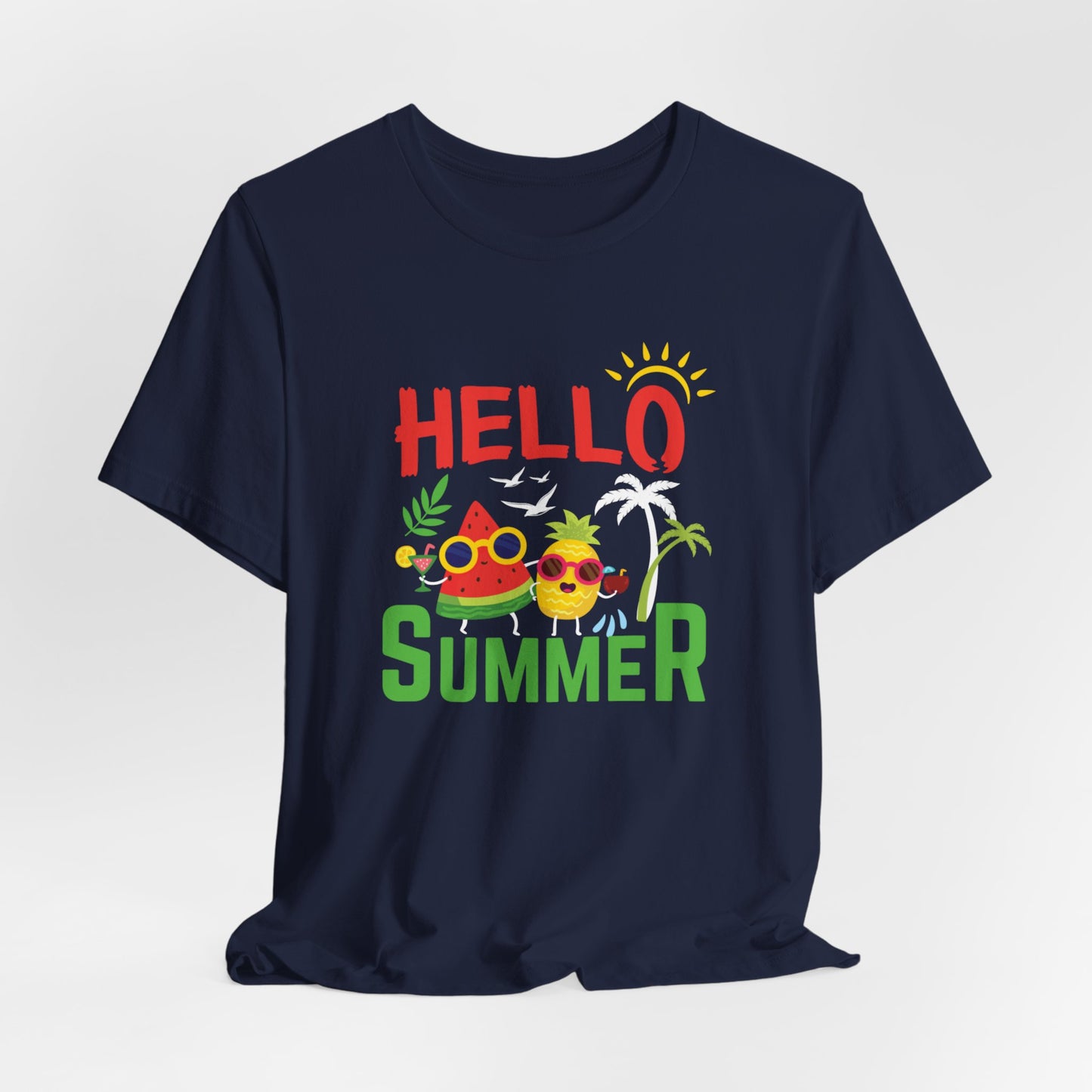 Hello Summer - Unisex Jersey Short Sleeve Tee