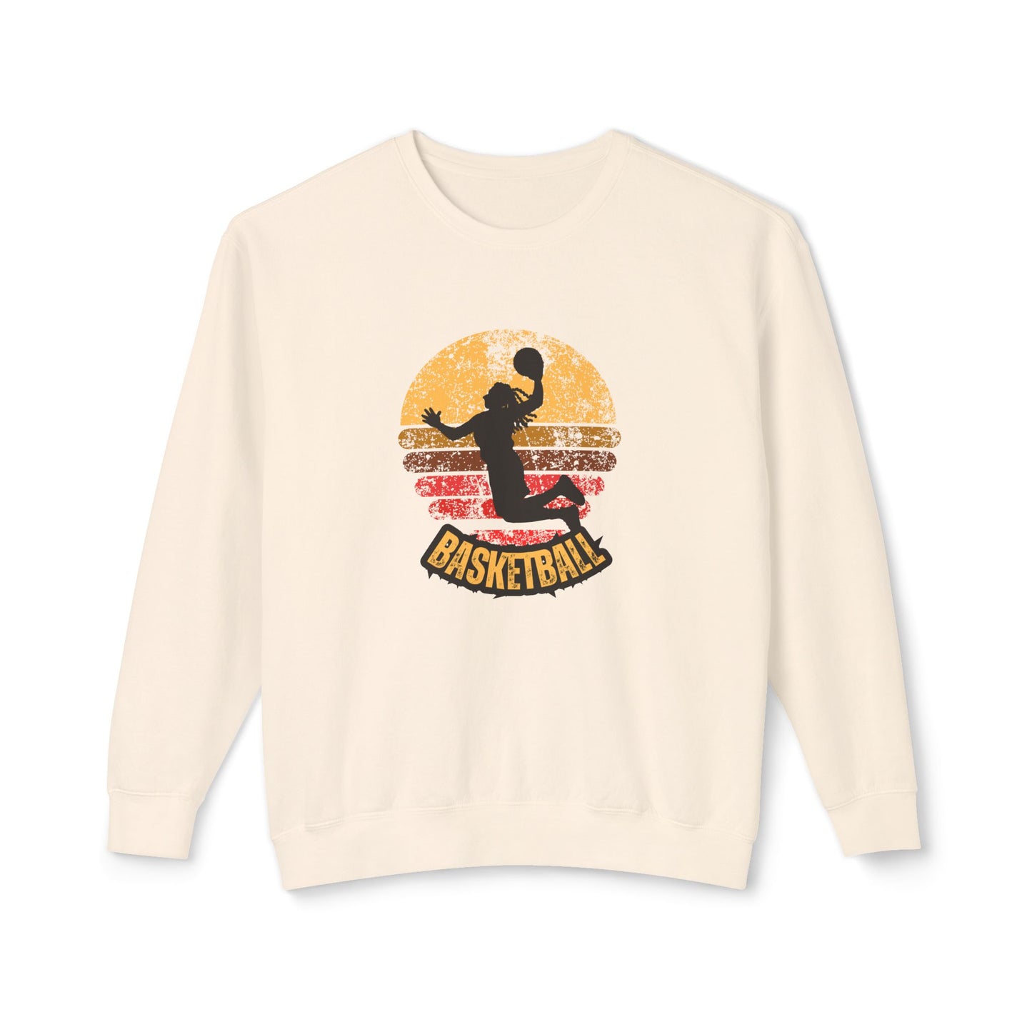 Basketball - Unisex Lightweight Crewneck Sweatshirt - 10577