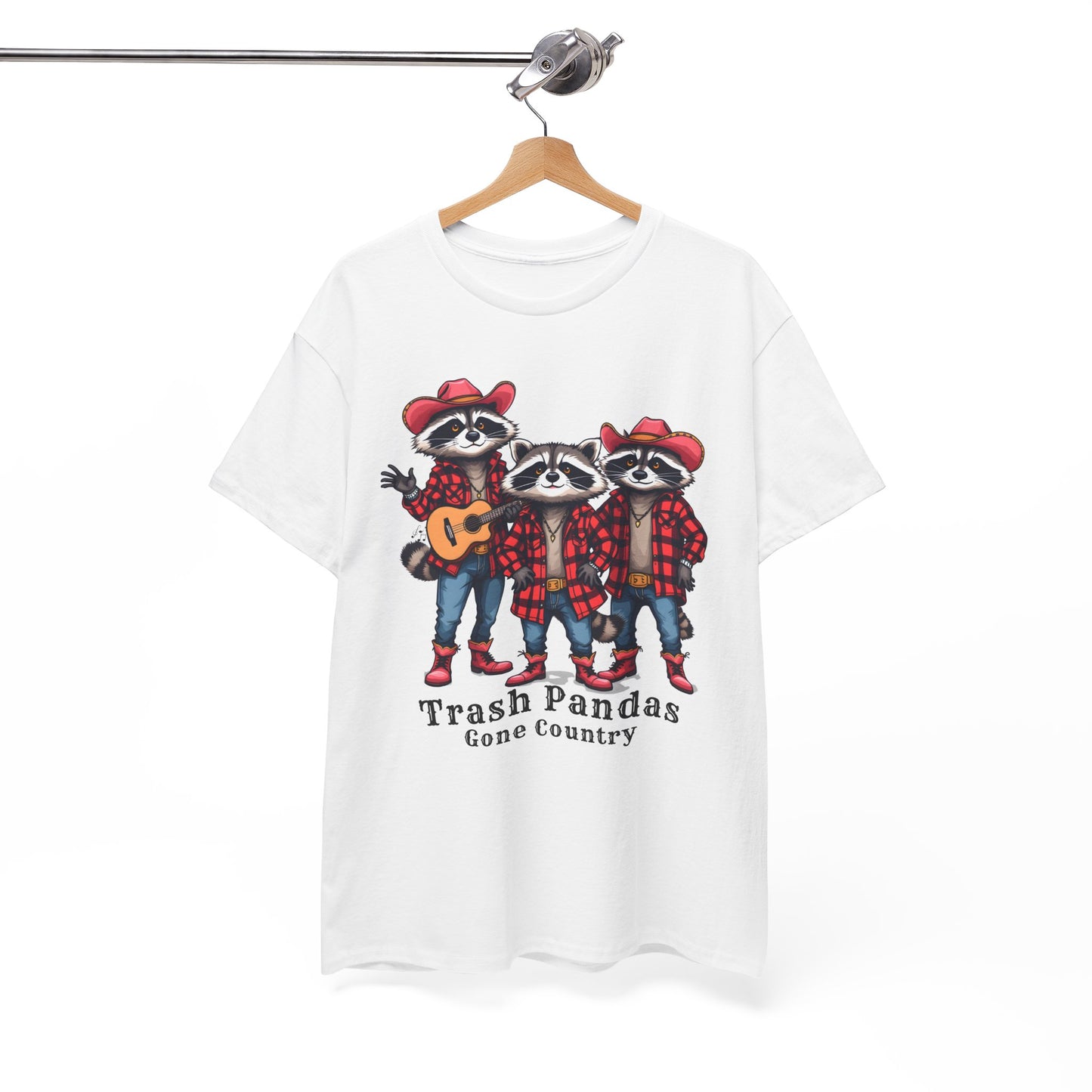Trash Pandas Gone Country Shirt – Funny Raccoon Band Graphic Tee Gift - 14859