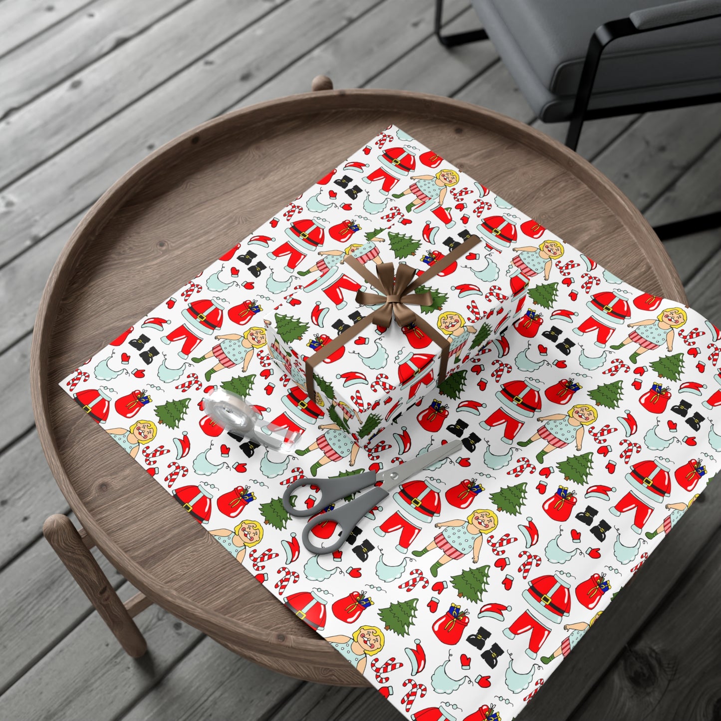 Merry Christmas - Gift Wrap Papers - 10103