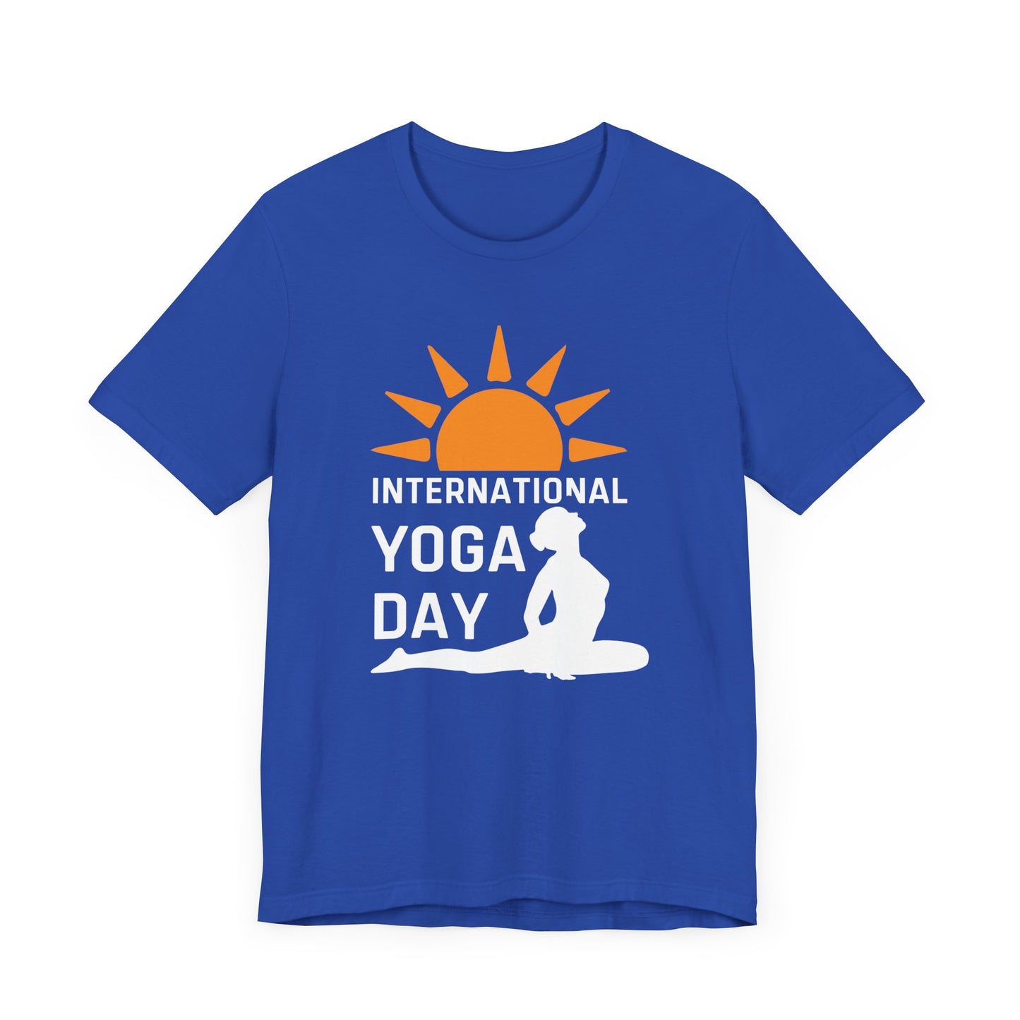 International Day Of Yoga - Unisex Jersey Short Sleeve Tee