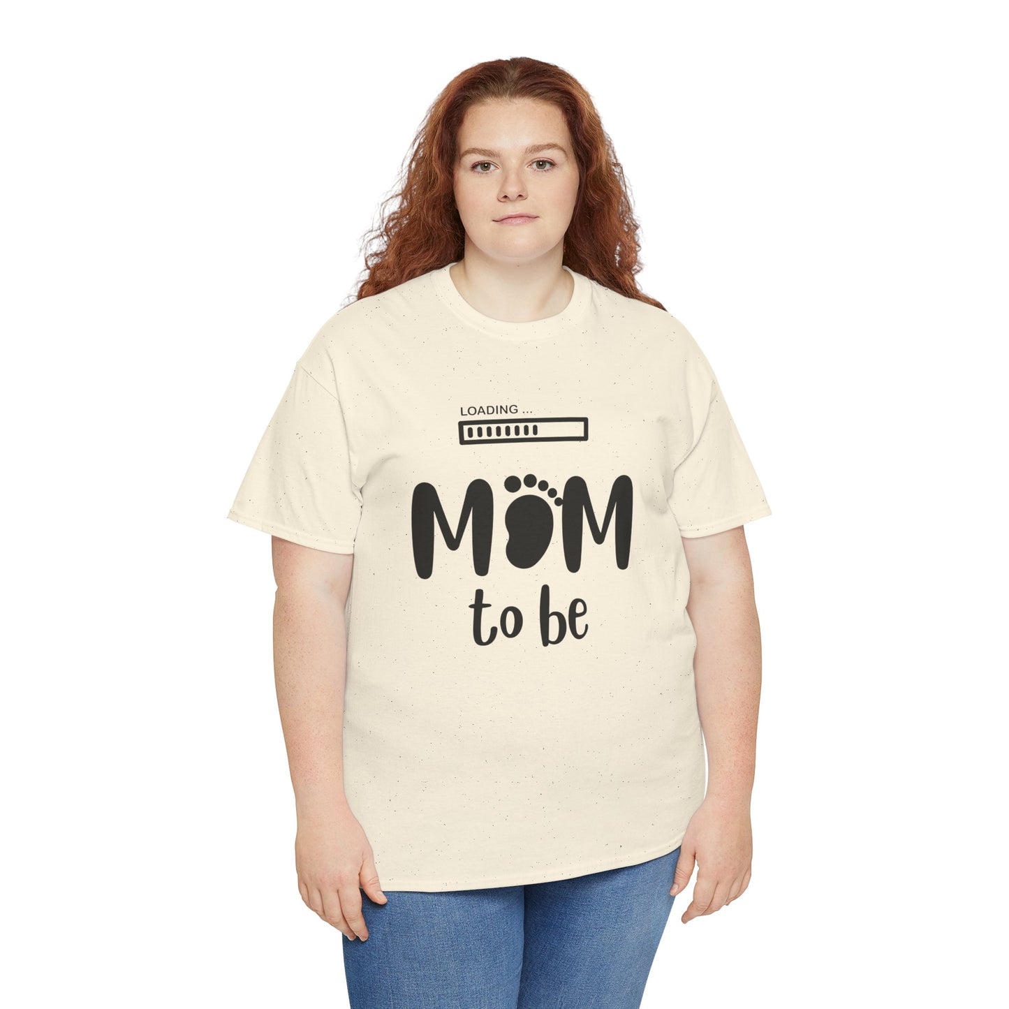 Mom to Be Shirt – Pregnancy Announcement Gift Tee with Loading Bar - 14879