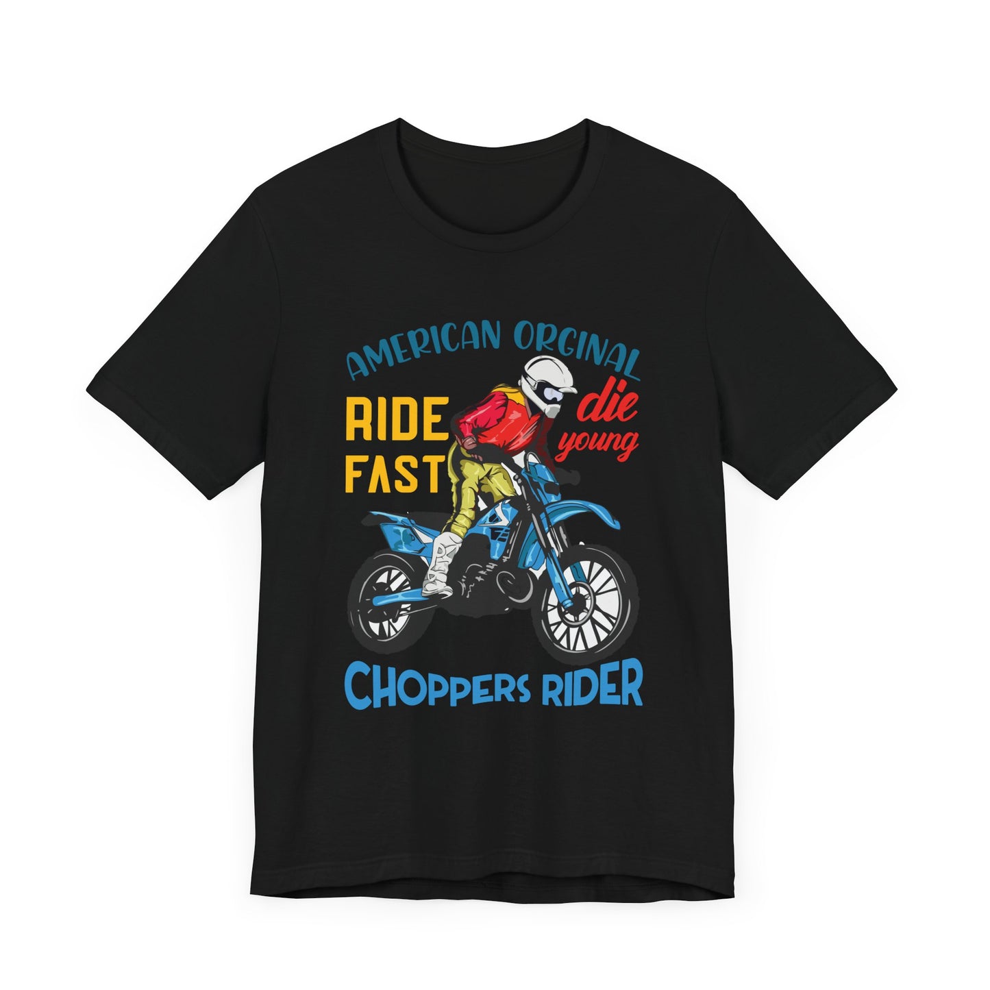 American Original,  Choppers Rider - Unisex Jersey Short Sleeve Tee - 13561