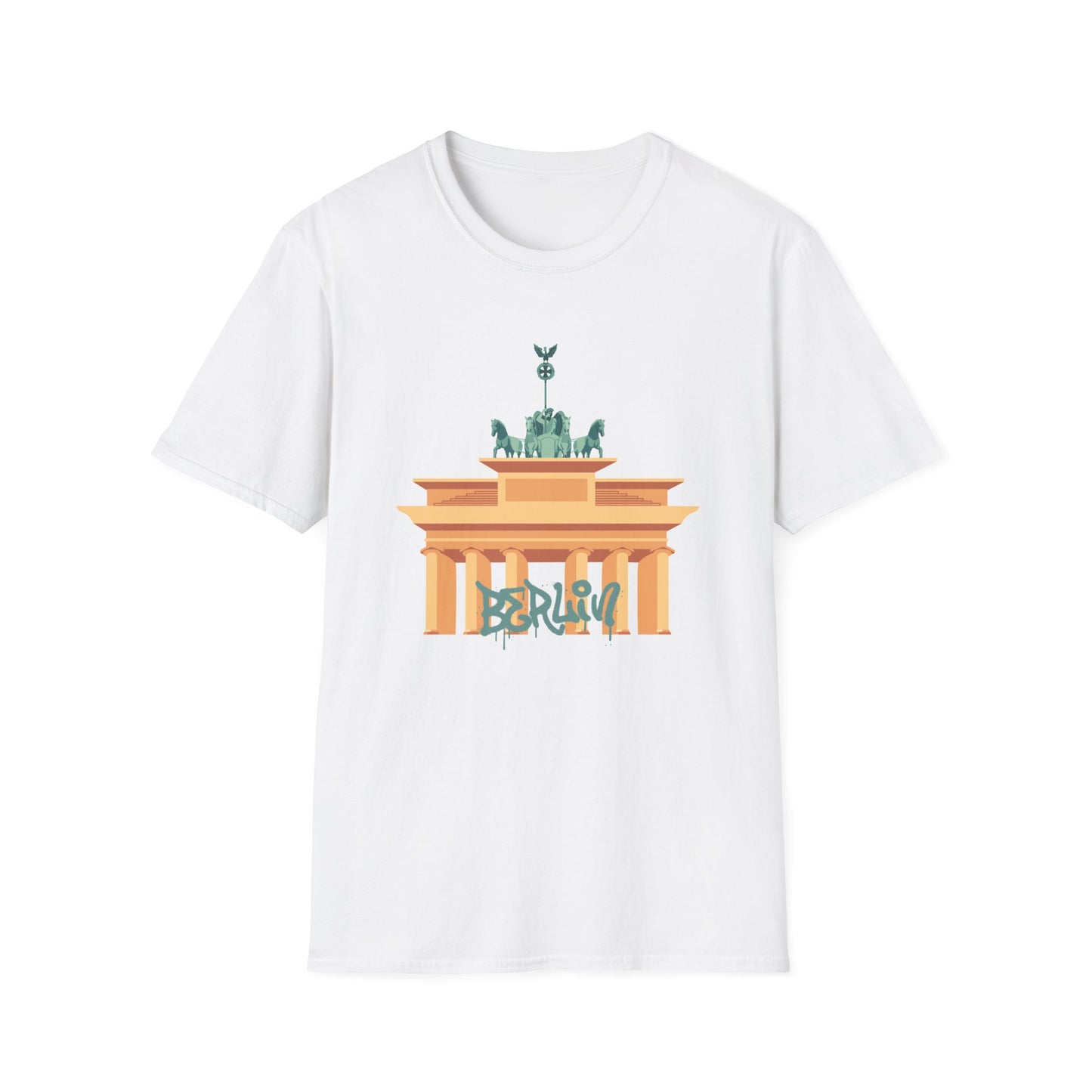 Berlin Unisex Softstyle T-Shirt - 12084