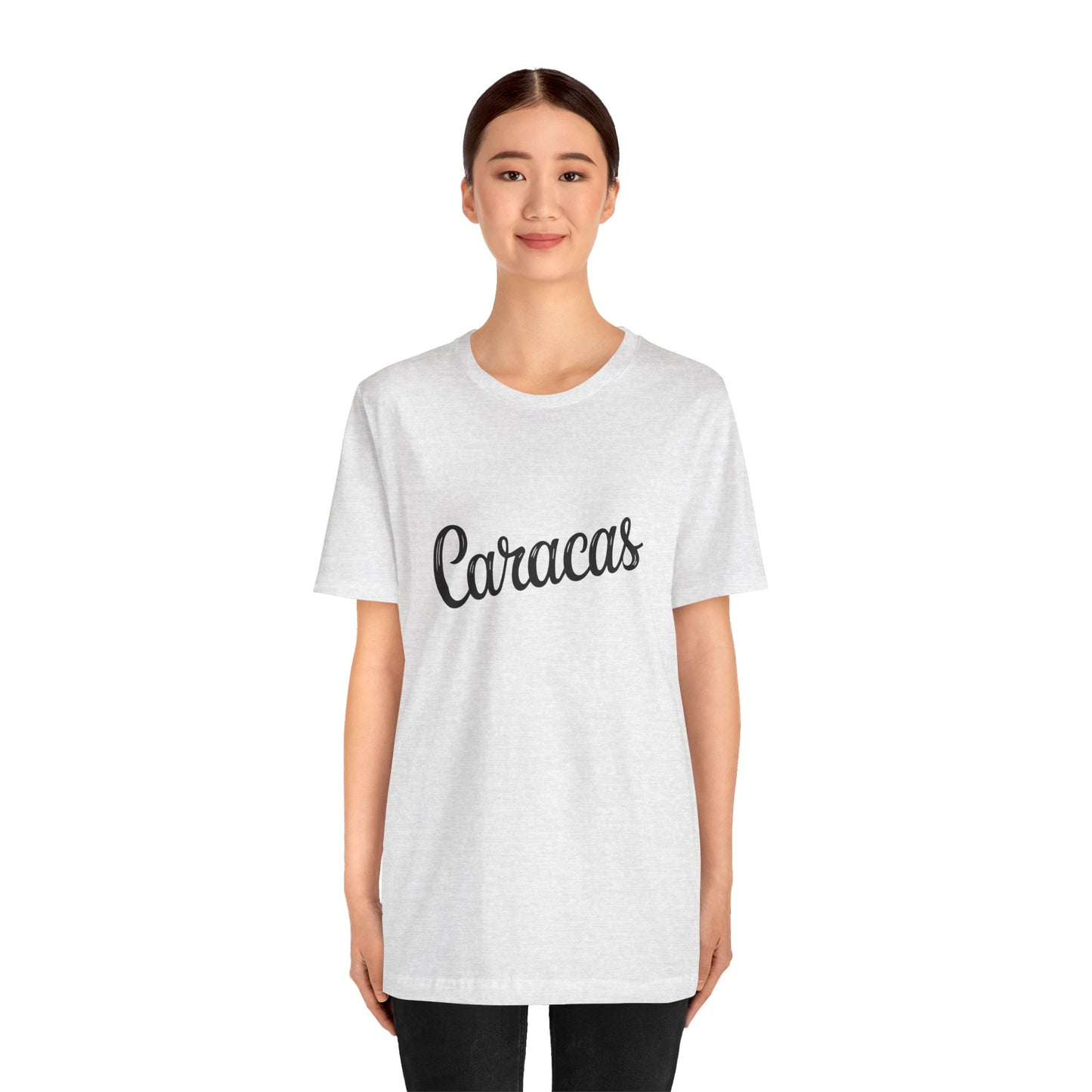 Caracas Unisex Jersey Short Sleeve Tee - Casual Graphic T-Shirt for Everyday Wear - 12270