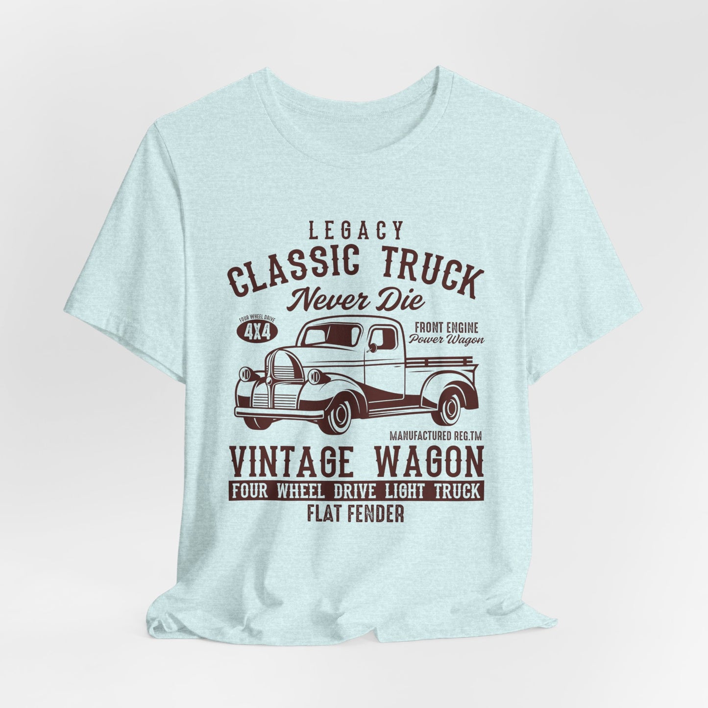 Legacy Classic Truck Never Die - Unisex Jersey Short Sleeve Tee - 12898