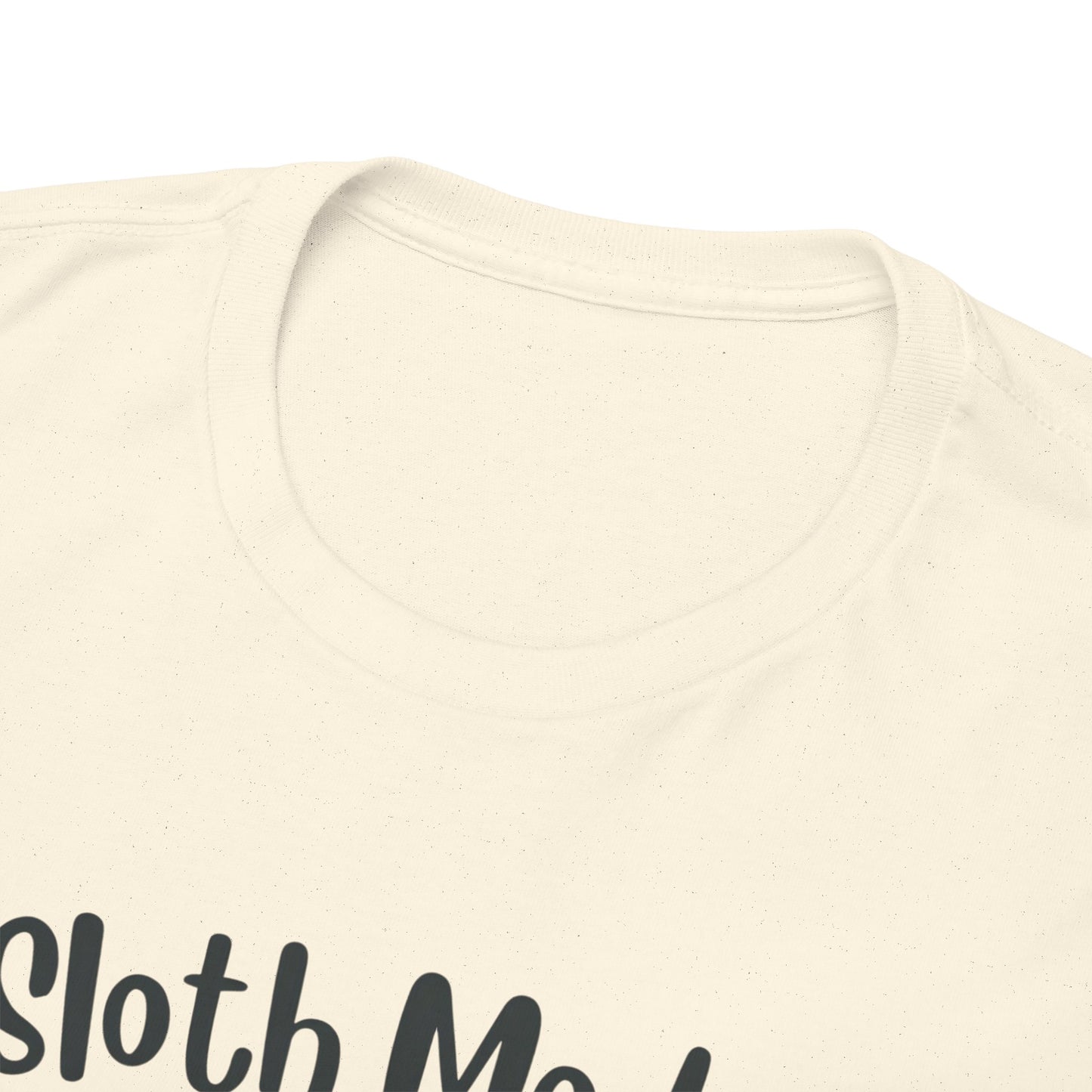 Funny Sloth T-Shirt – “Sloth Mode, Zen Activated” Cute Relaxing Tee - 14844