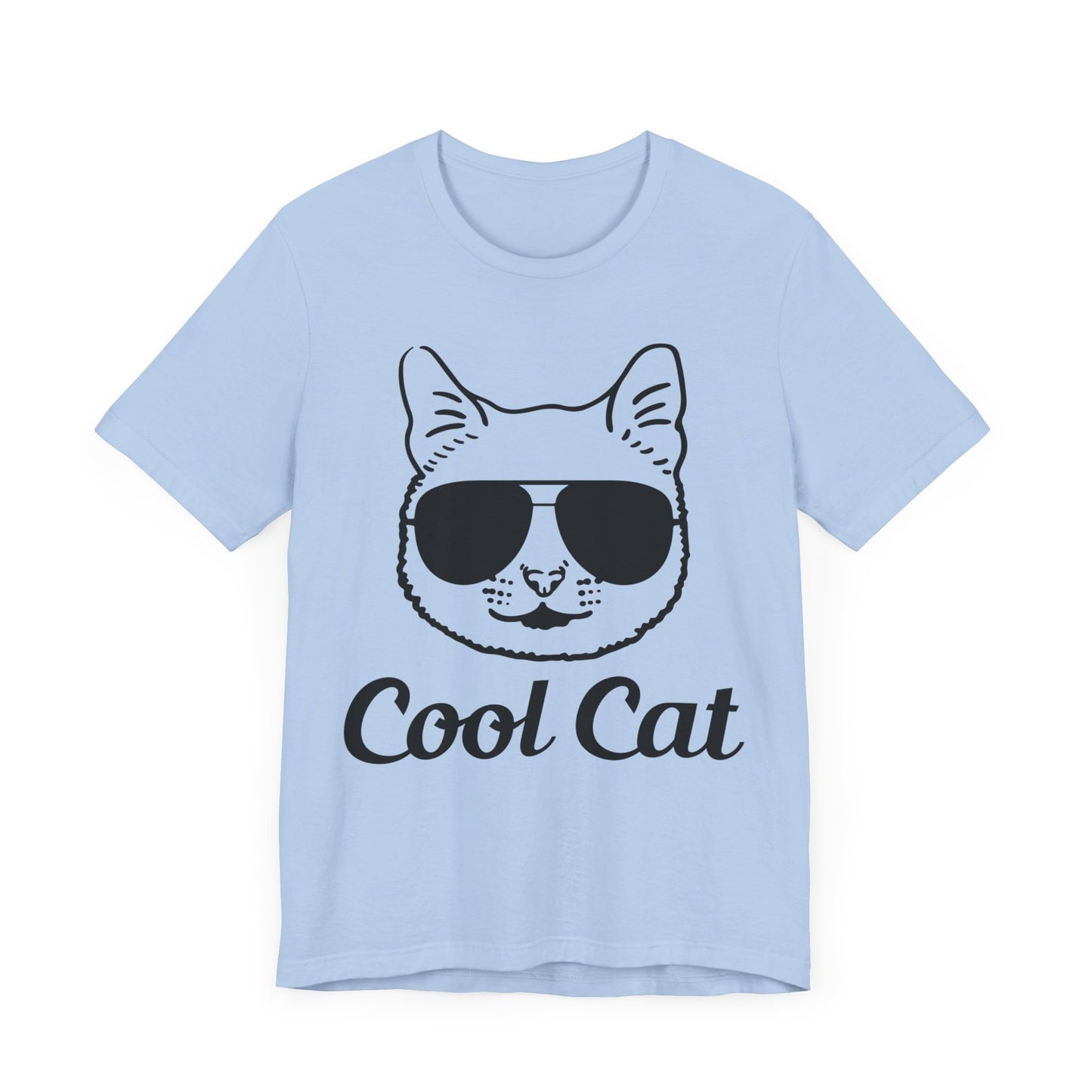 Cool Cat - Unisex Jersey Short Sleeve Tee