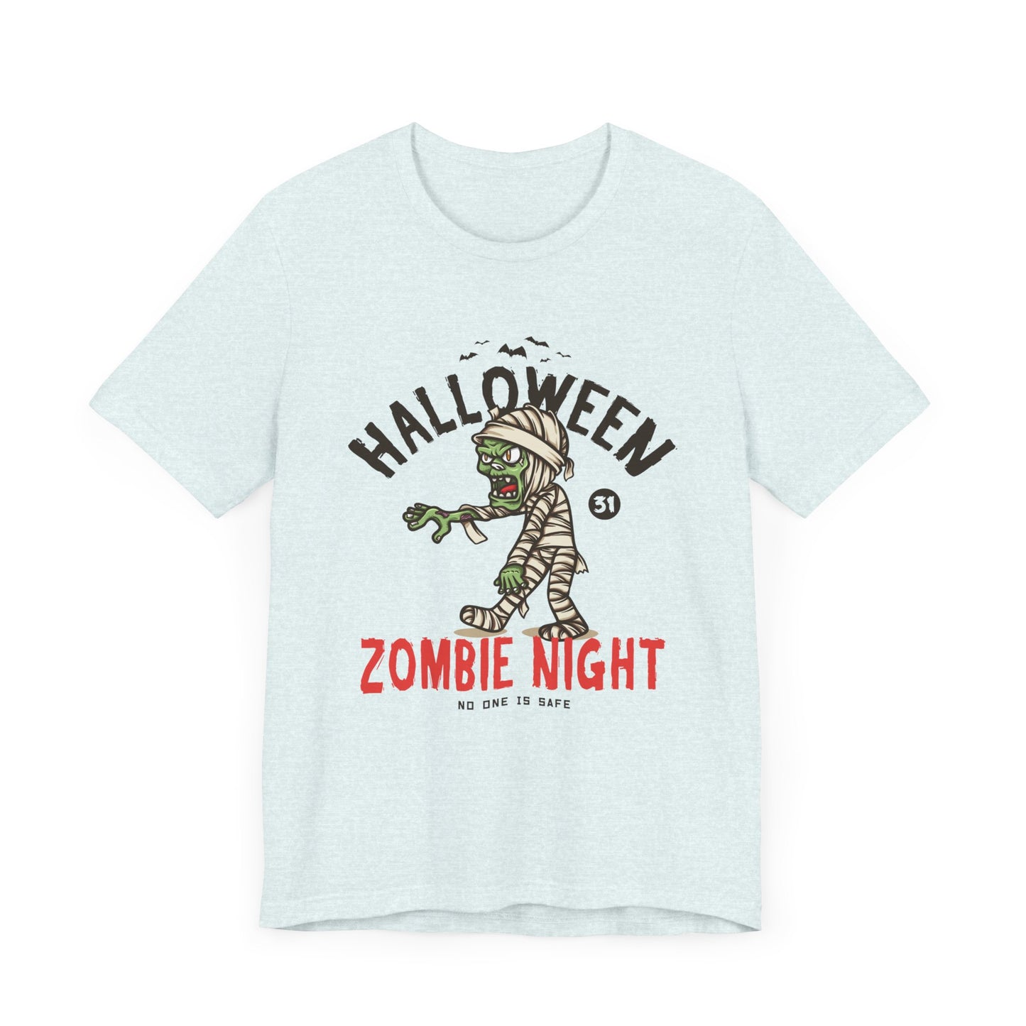 Halloween, Zombie Night - Unisex Jersey Short Sleeve Tee