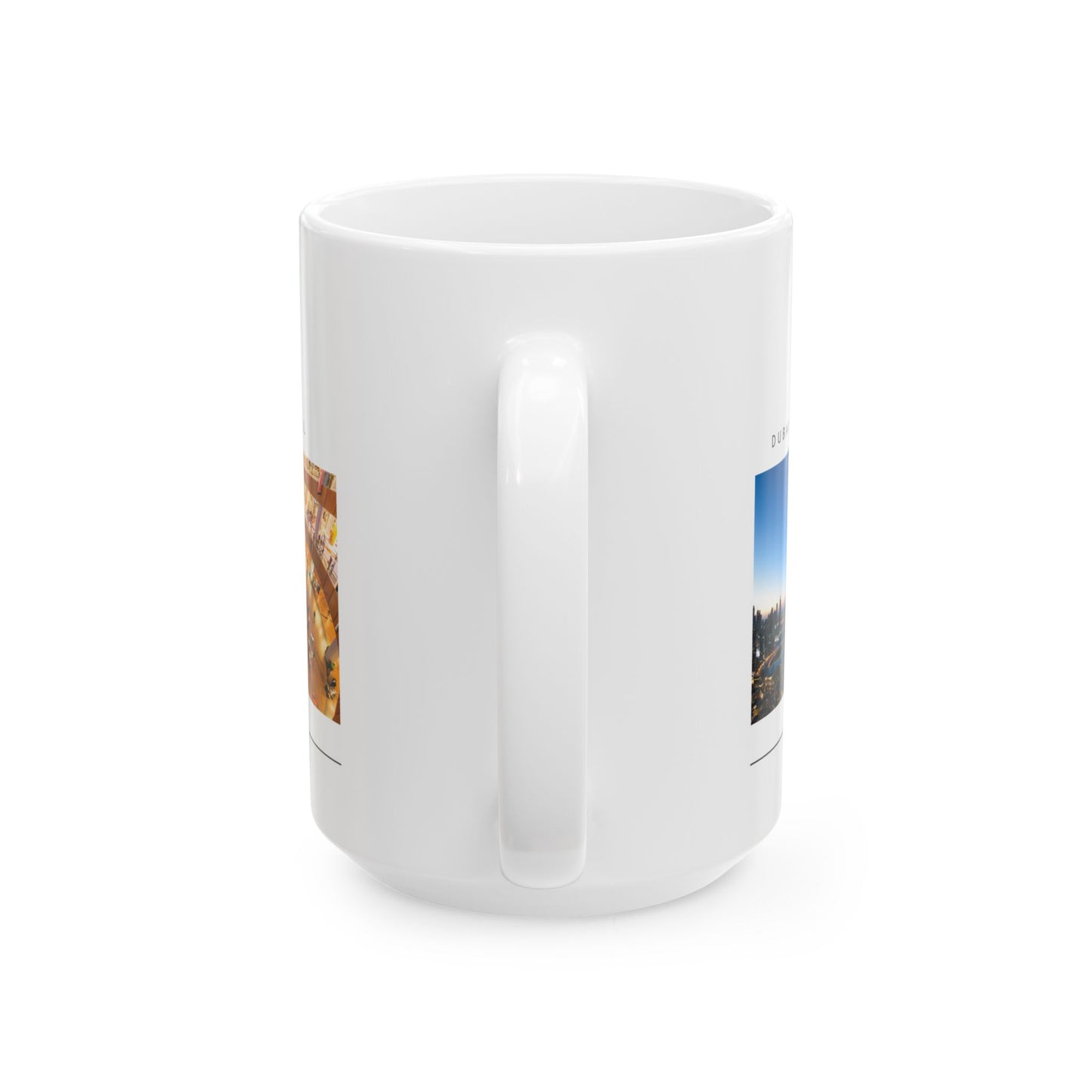 Hello Dubai - Ceramic Mug - 11oz & 15oz Options, Perfect for Travelers & Souvenir Lovers - 11945