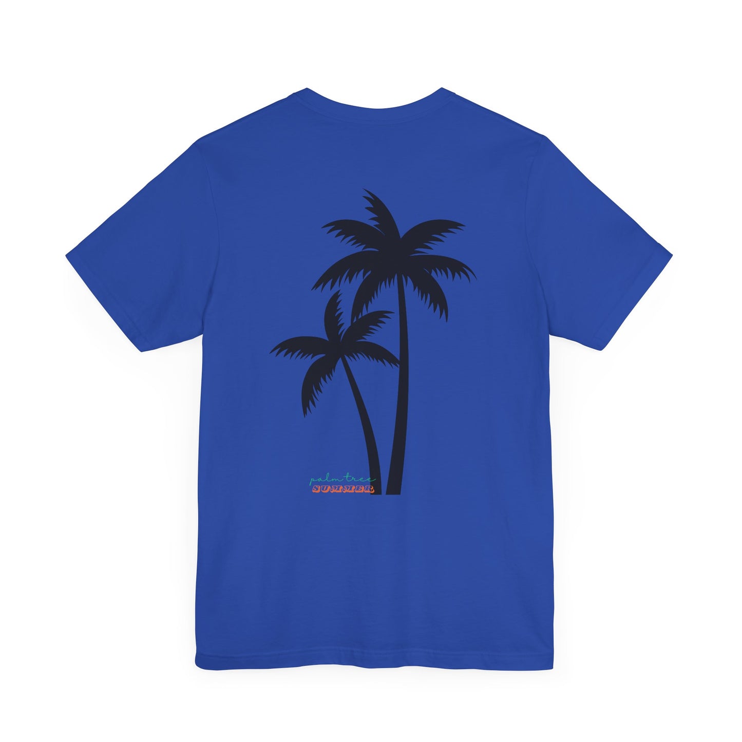 Summer, Palm Tree - Unisex Jersey Short Sleeve Tee - 13317