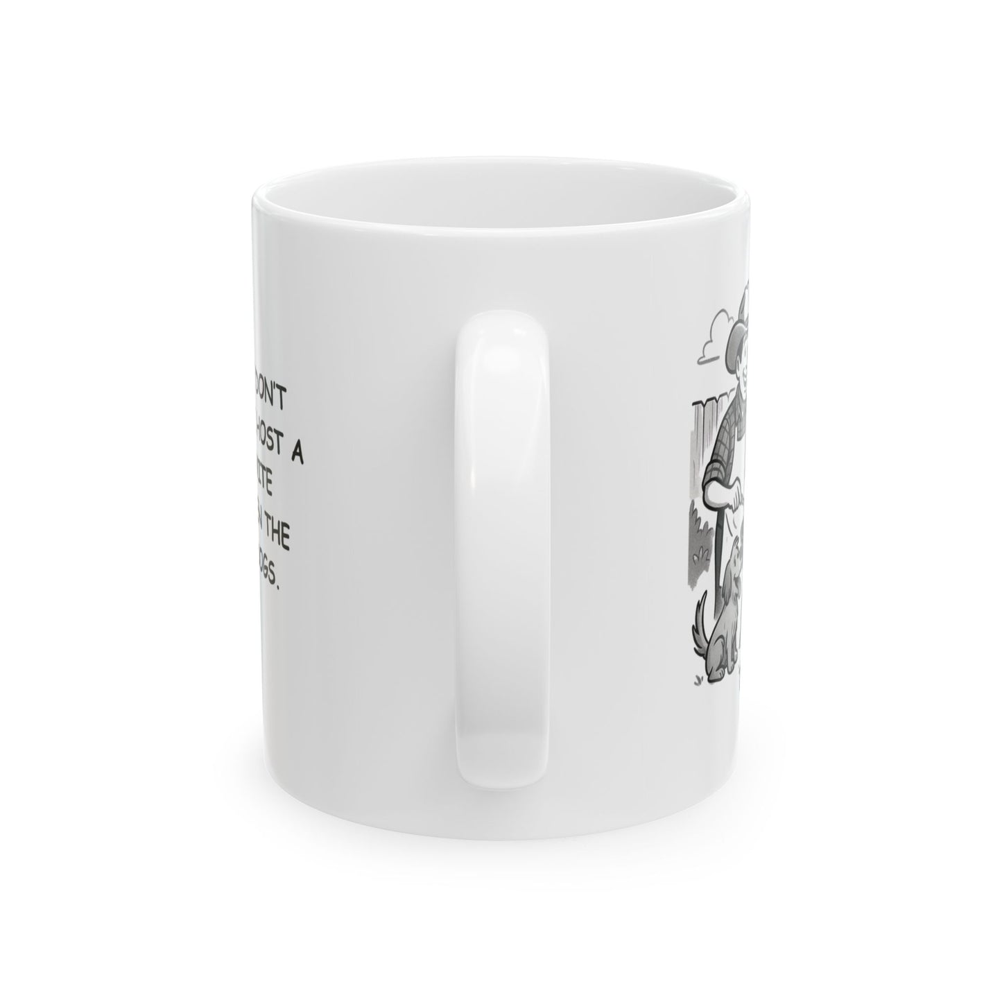 "In Texas, we don’t ‘celebrate’—we host a BBQ and invite everyone, even the neighbors’ dogs." Ceramic Mug - 12748