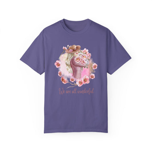 Women, We are All Wonderful - Unisex Garment-Dyed T-shirt - 11776