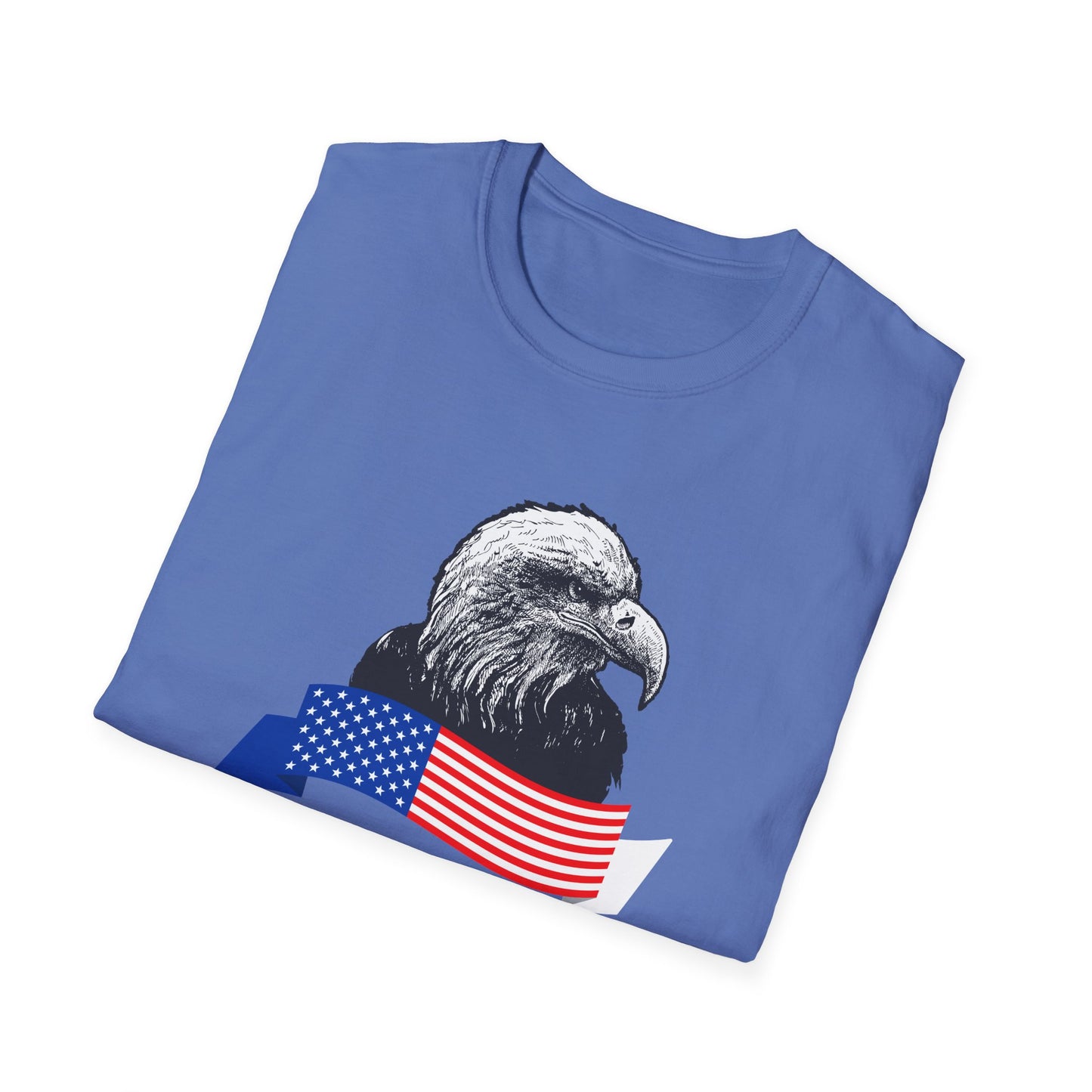 Eagle Freedom T-Shirt - Patriotic Tee for Independence Day, Memorial Day, Veteran's Day, Casual Wear, Gift for Freedom Lovers - 13738