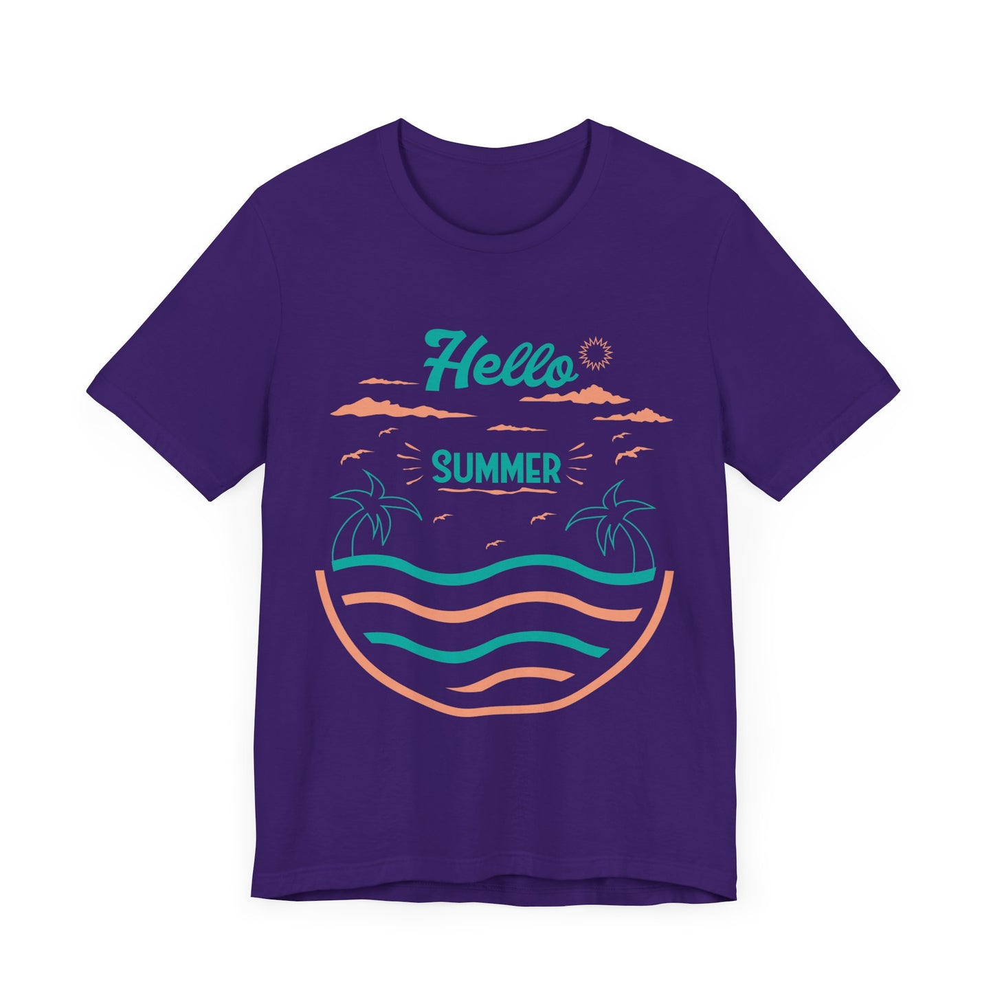 Hello Summer - Unisex Jersey Short Sleeve Tee