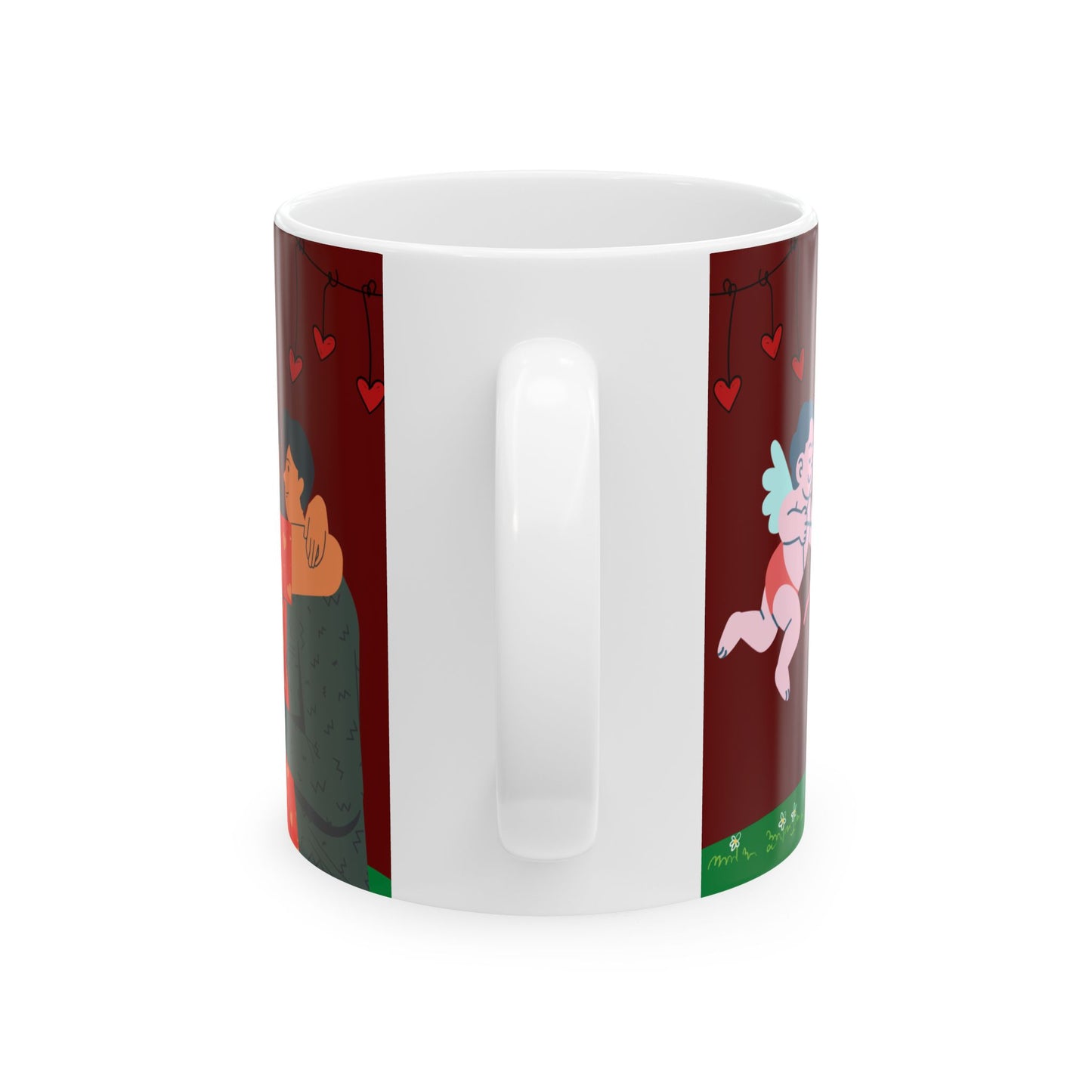 Happy Valentine’s Day!  - Ceramic Mug, (11oz, 15oz) - 11179