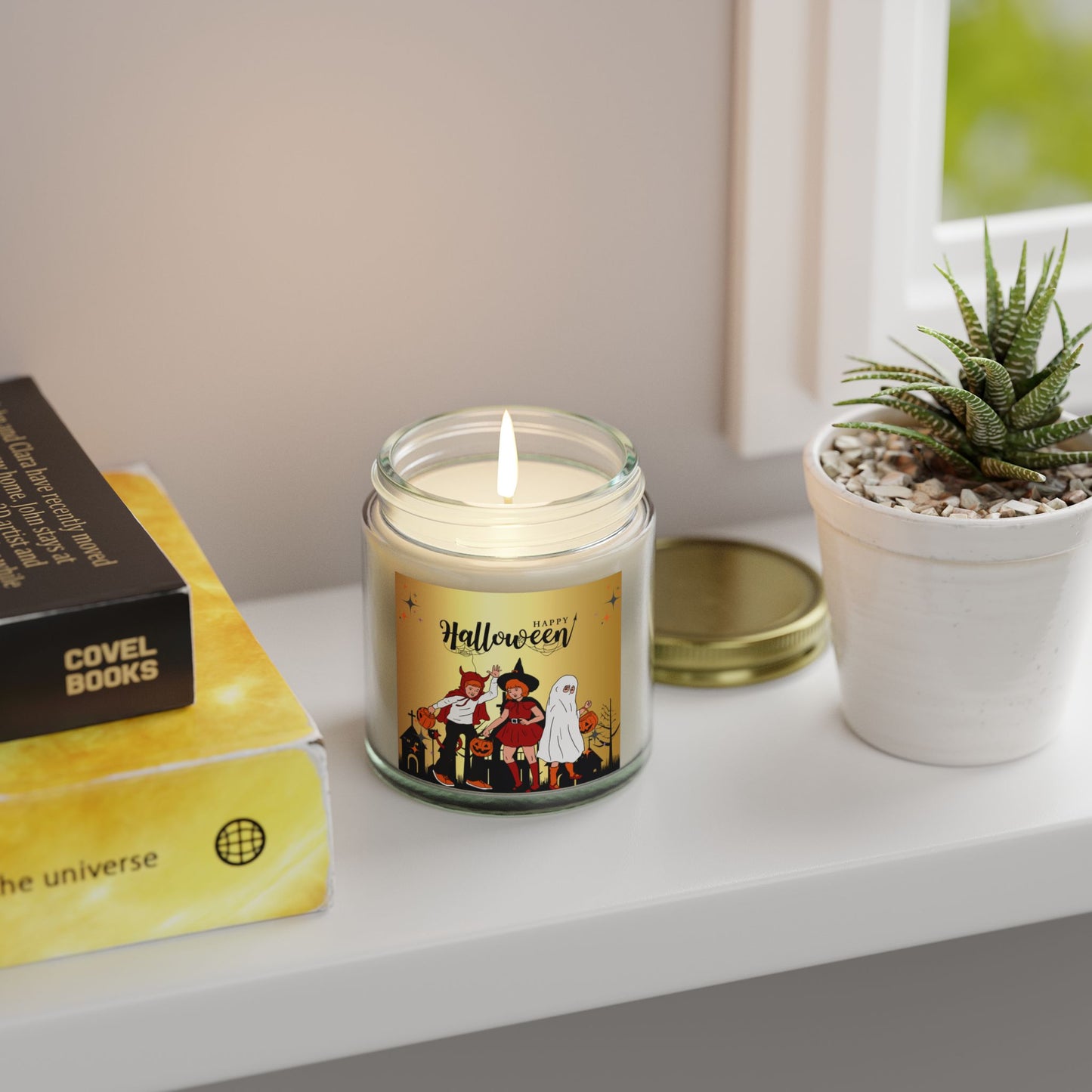 Kids, Happy Halloween - Coconut Apricot Wax (4oz, 9oz)