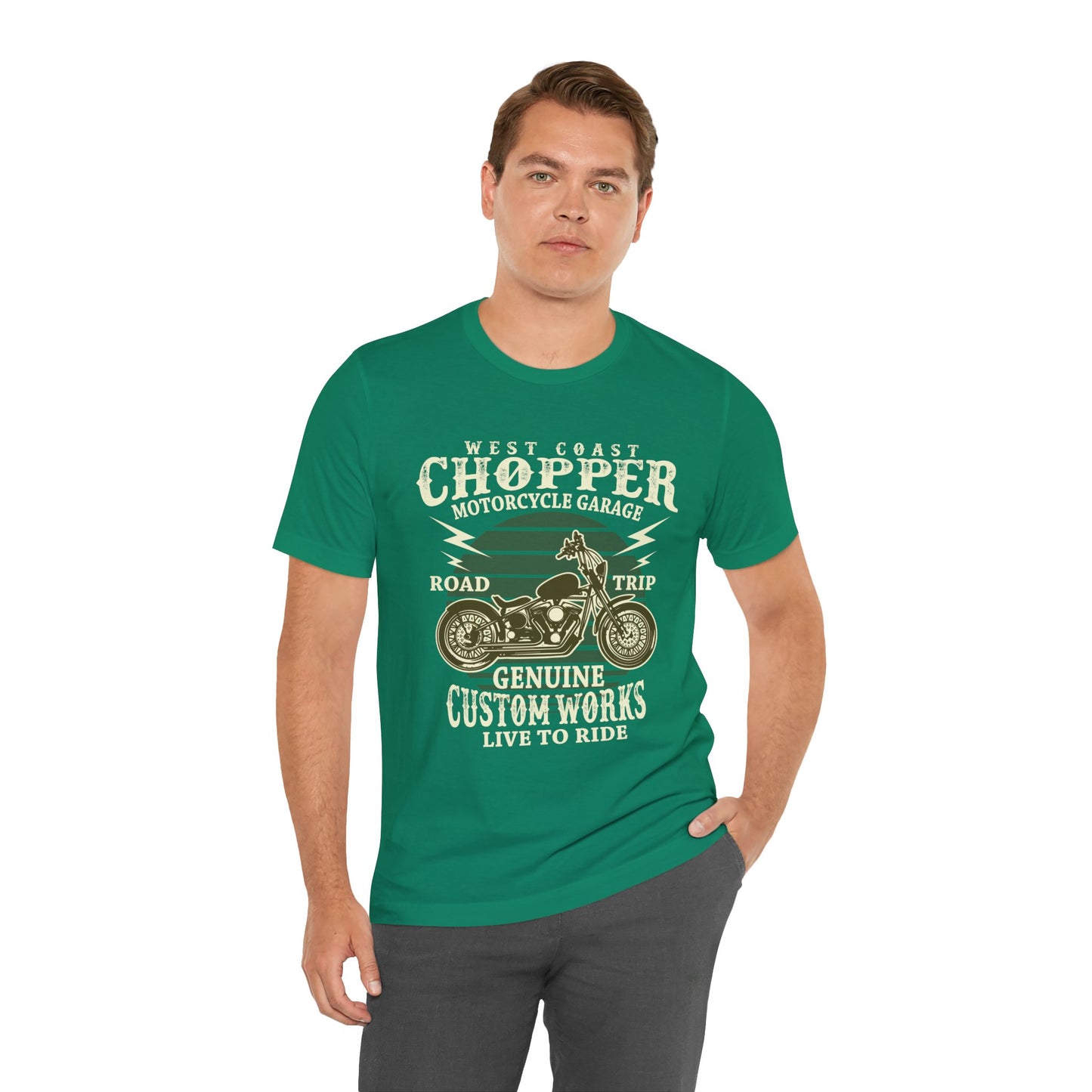 West Coast Chopper, Road Trip - Unisex Jersey Short Sleeve Tee - 13207