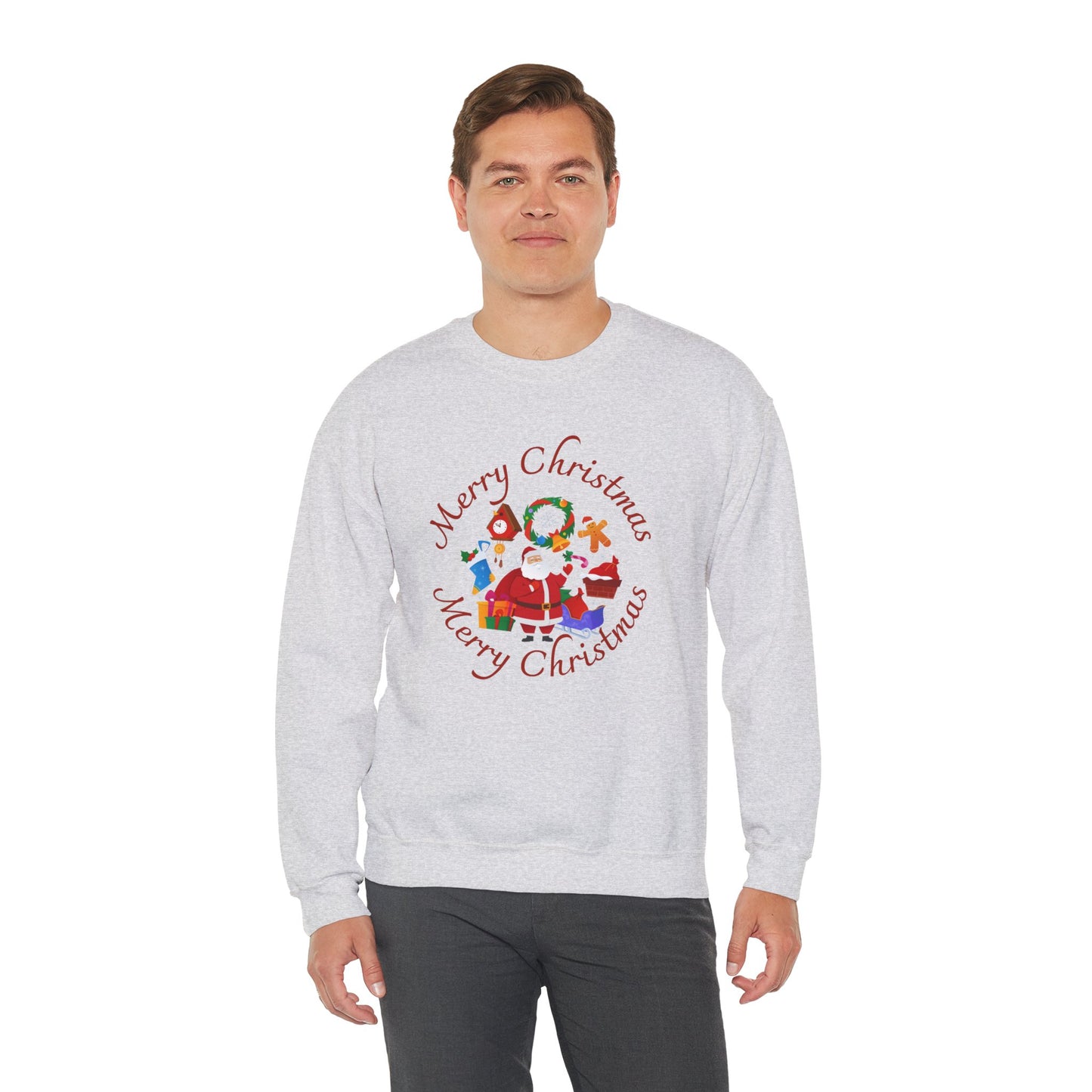 Merry Christmas - Unisex Heavy Blend™ Crewneck Sweatshirt