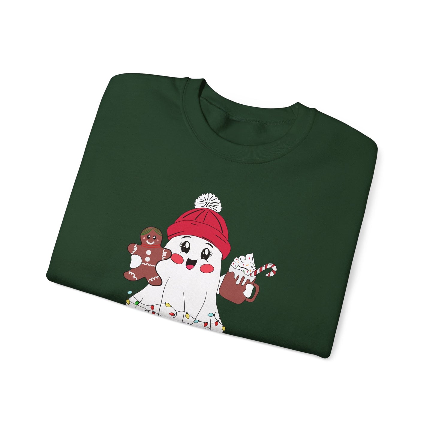 Christmas Ghost - Unisex Heavy Blend™ Crewneck Sweatshirt - 10394