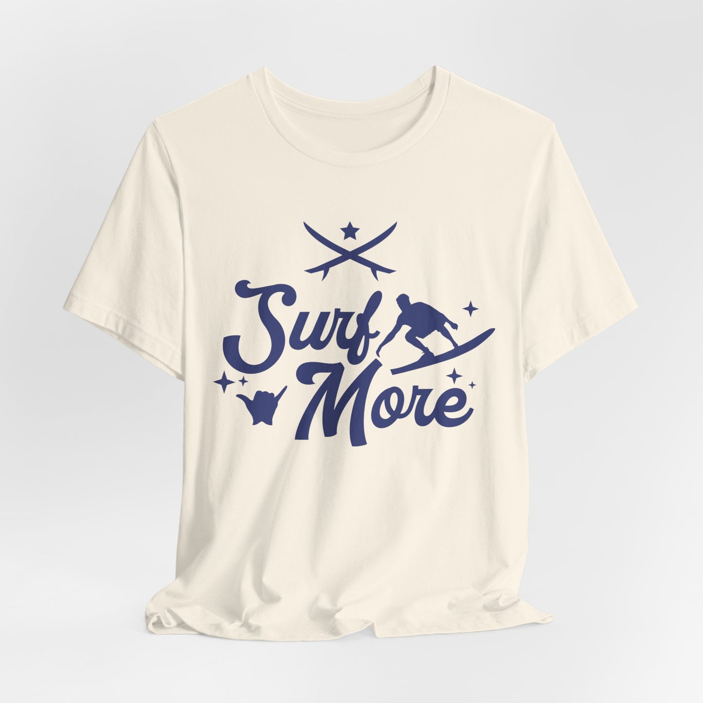 Surf More - Unisex Jersey Short Sleeve Tee