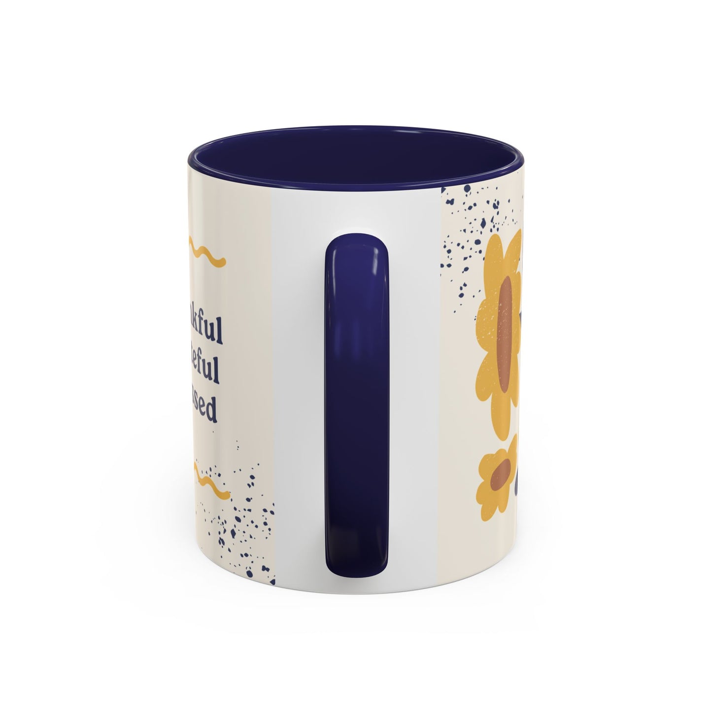 Thanksgiving, Be Thankful, Be Grateful, Be Blessed - Accent Coffee Mug (11, 15oz) - 11088