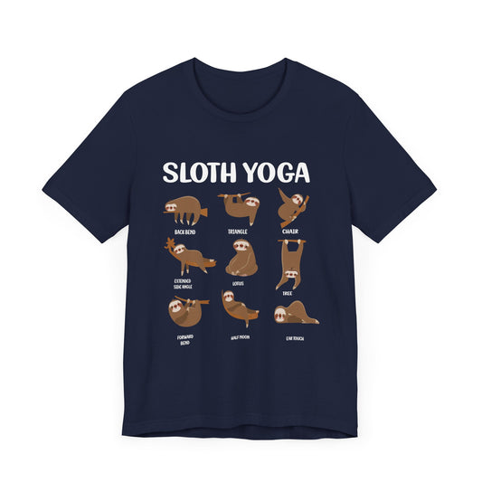 Sloth Yoga - Unisex Jersey Short Sleeve Tee