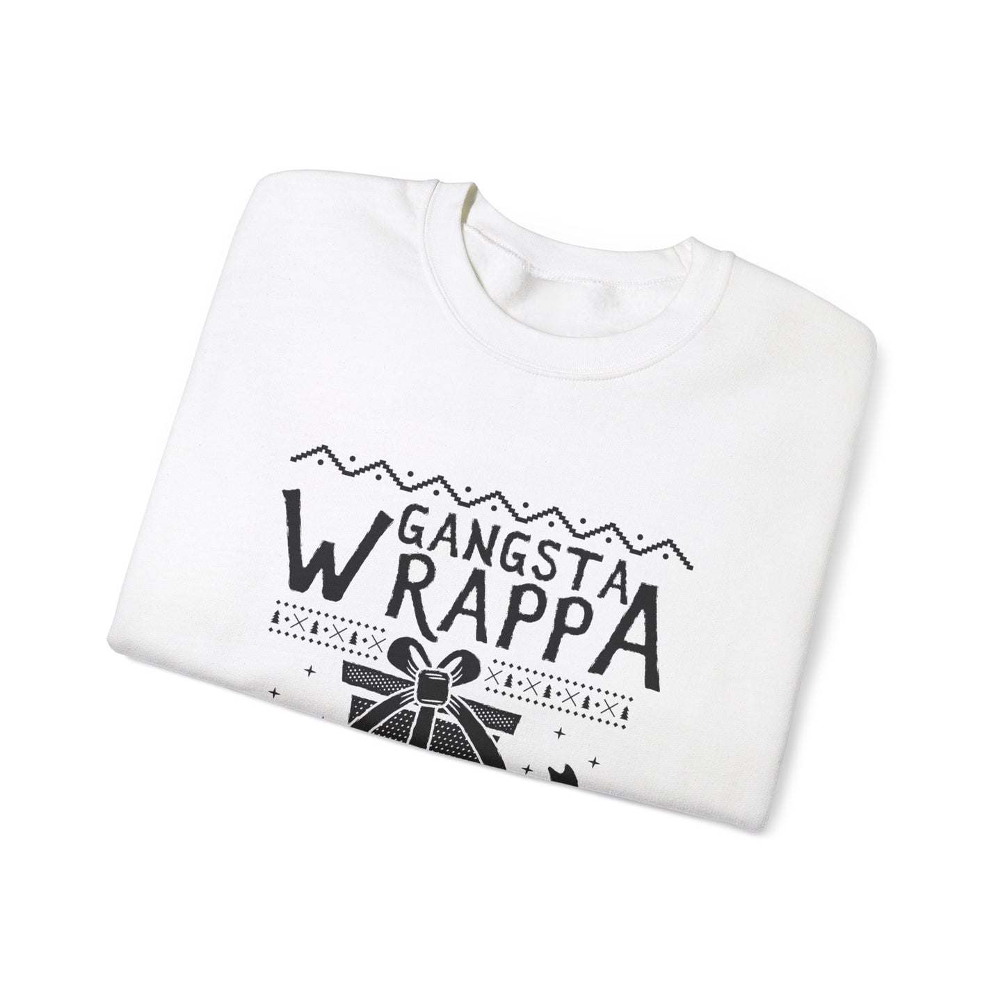 Gangsta Wrappa - Unisex Heavy Blend™ Crewneck Sweatshirt