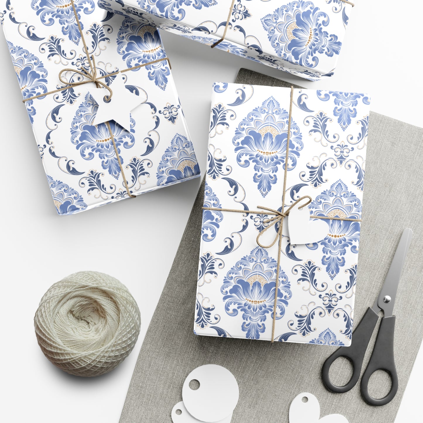 Light Blue Pattern - Gift Wrap Papers - 10311