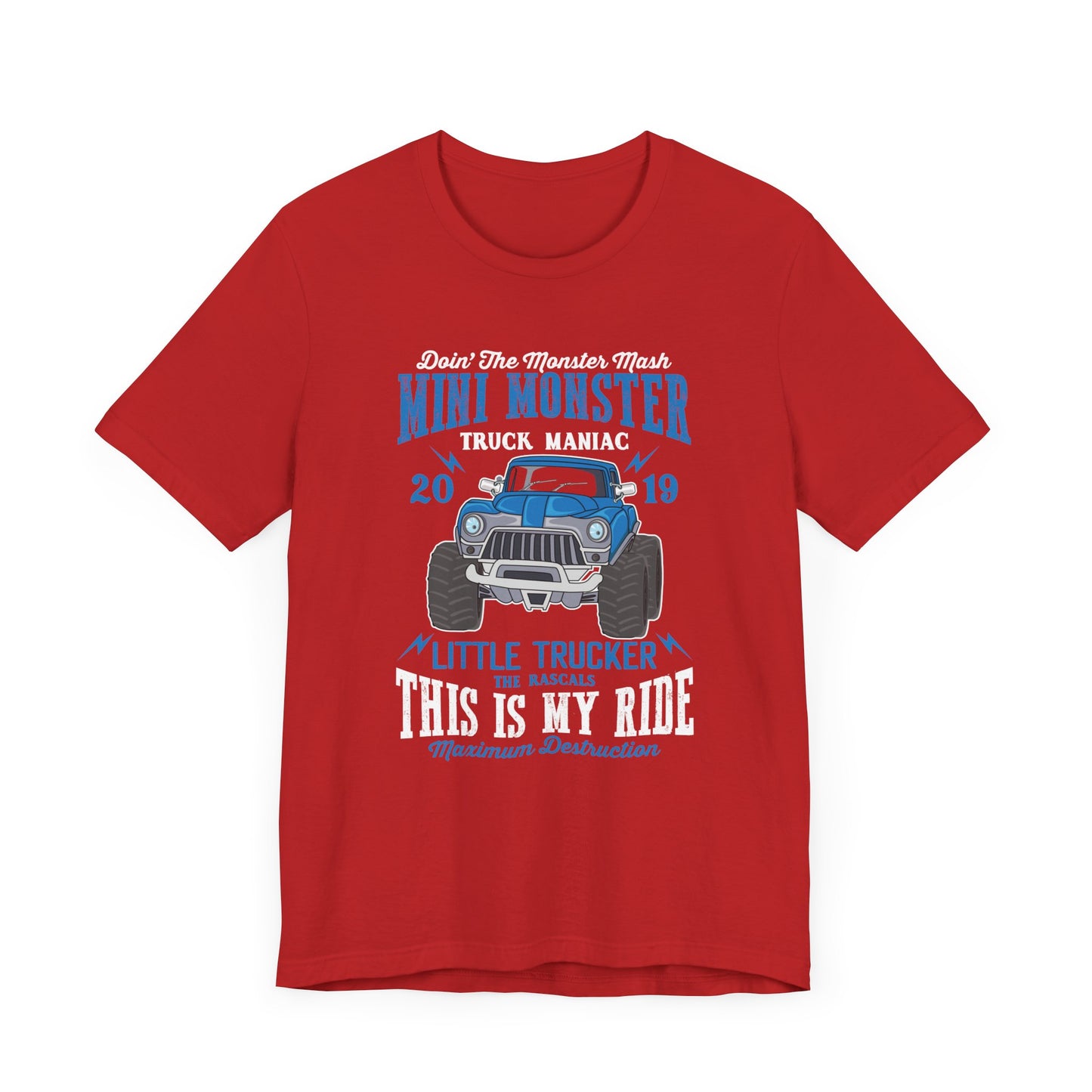 Mini Monster, Little Trucker, This is My Ride - Unisex Jersey Short Sleeve Tee