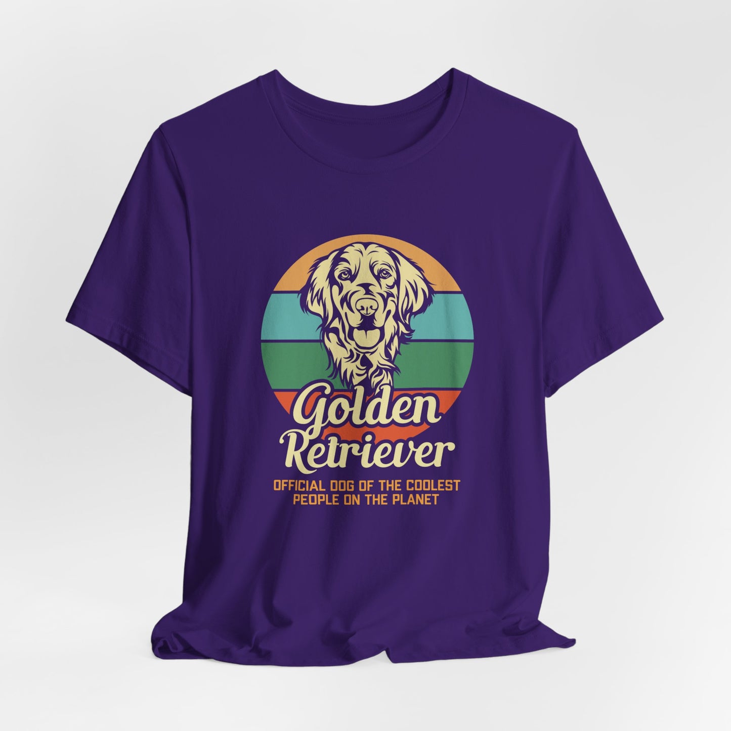 Golden Retriever - Official Dog of the  Coolest People on the Planet - Unisex Jersey Short Sleeve Tee