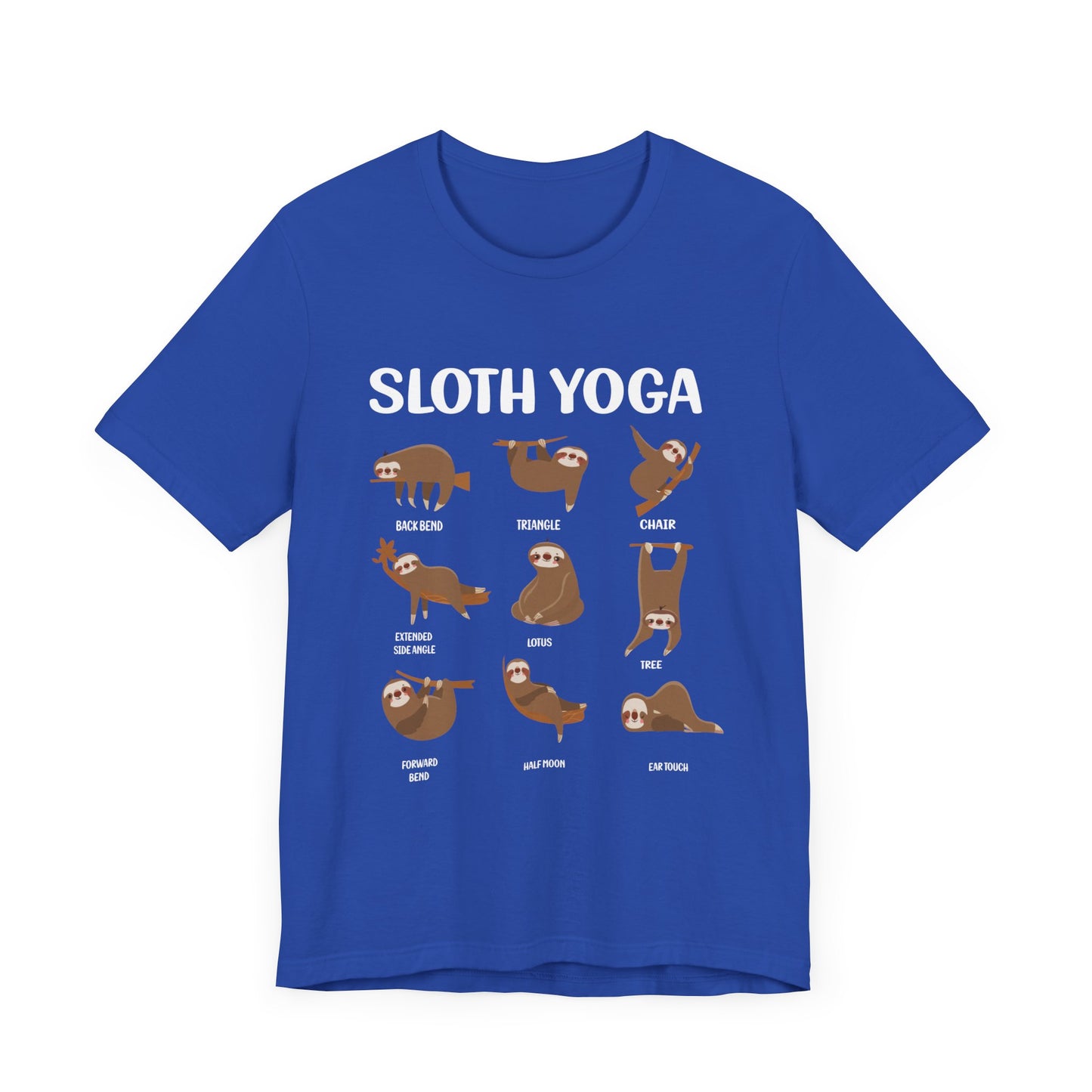 Sloth Yoga - Unisex Jersey Short Sleeve Tee