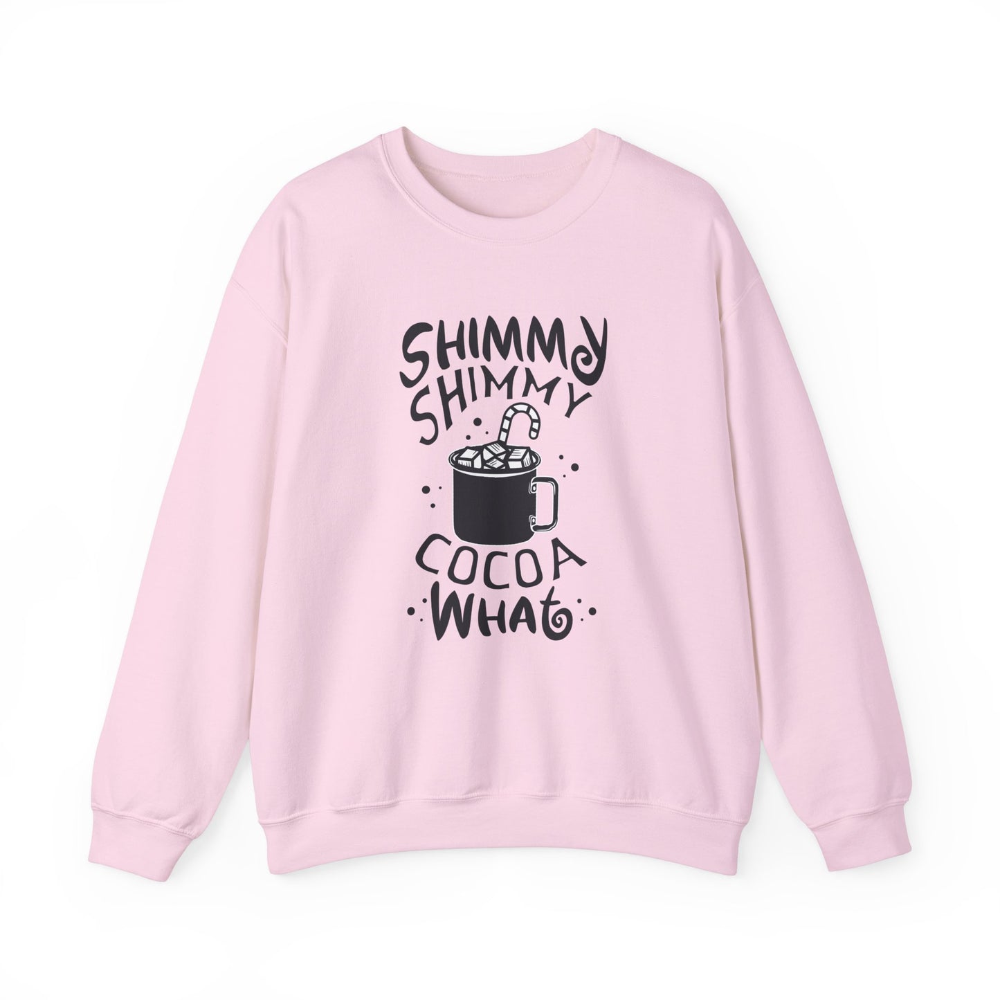 Shimmy Shimmy Cocoa What - Unisex Heavy Blend™ Crewneck Sweatshirt