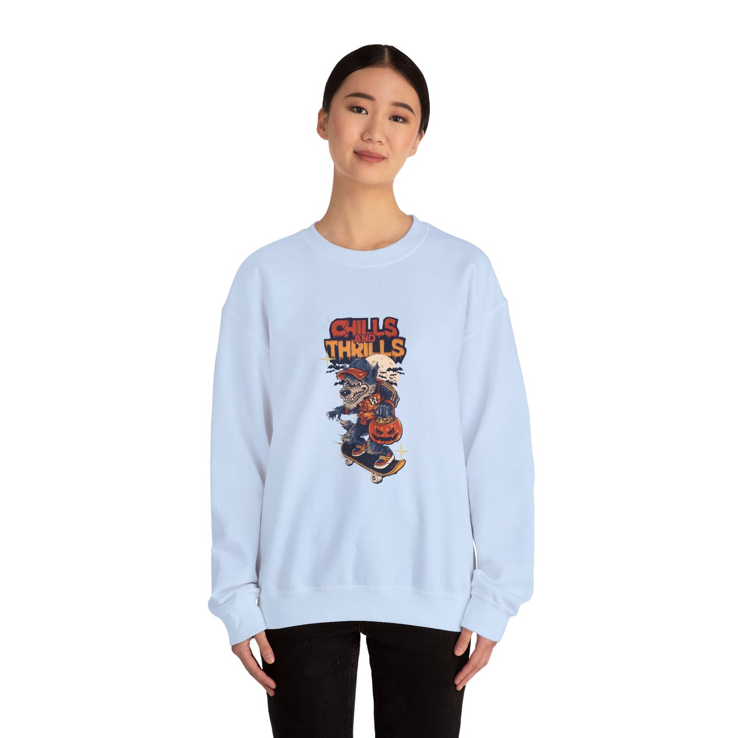 Chills & Thrills - Unisex Heavy Blend™ Crewneck Sweatshirt