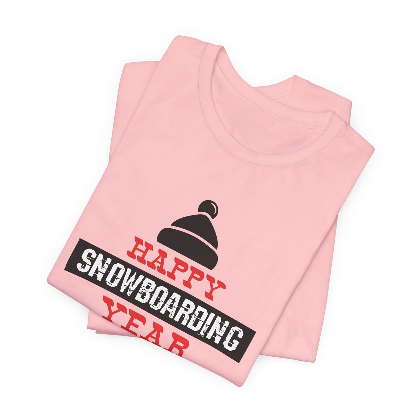 Happy Snowboarding Year - Unisex Jersey Short Sleeve Tee