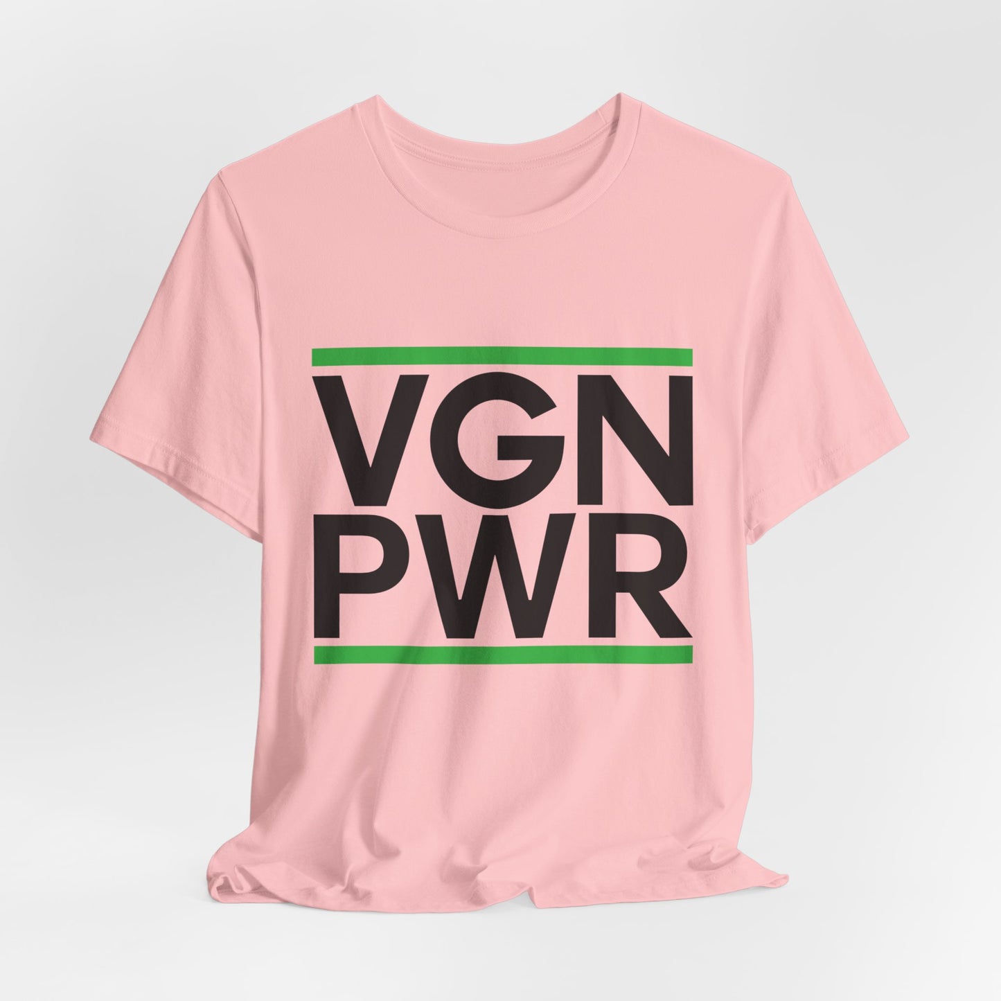 Vegan: VGN PWR - Unisex Jersey Short Sleeve Tee