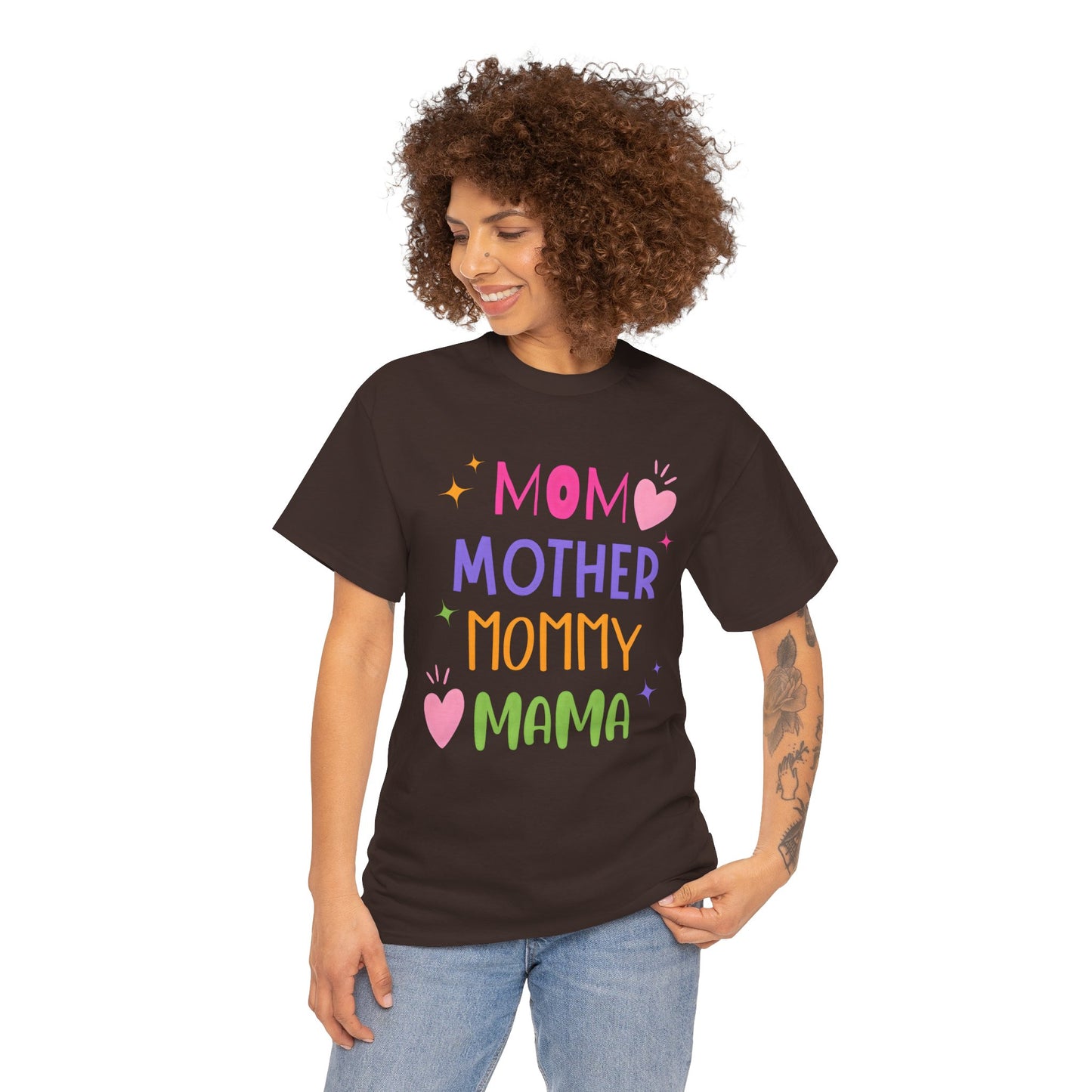 Colorful Mom Mama T-Shirt – Cute Mother’s Day Gift Tee - 14873