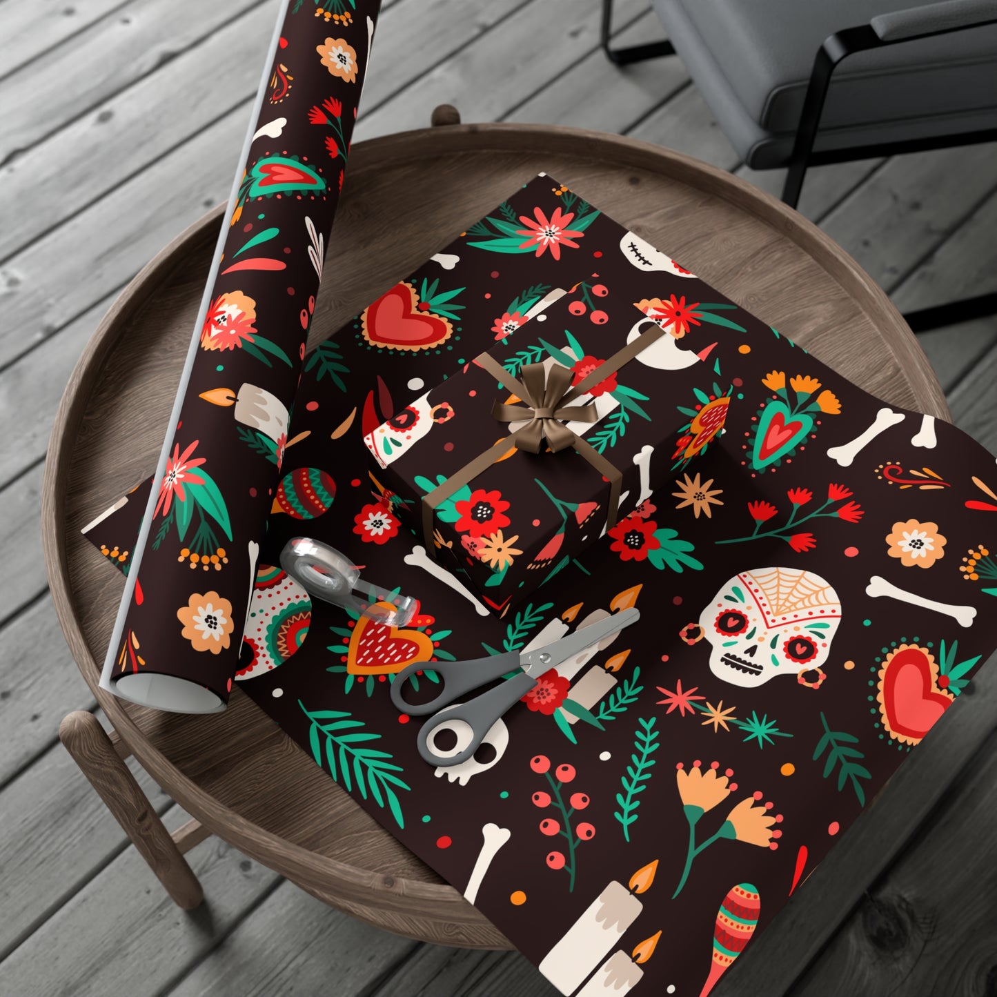 Black Ghost - Gift Wrap Papers - 13850