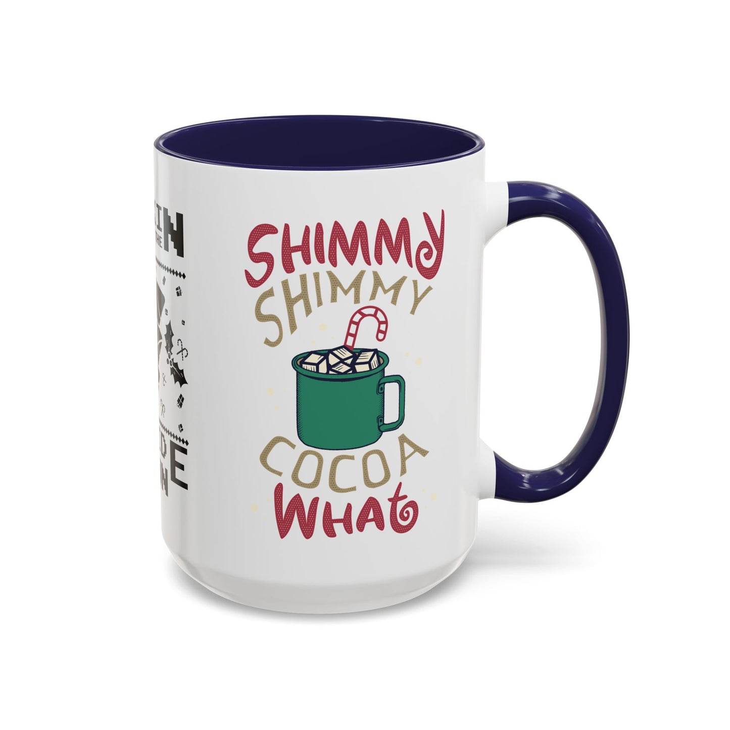 Rocking Around The Tree Upside Down - Accent Coffee Mug (11, 15oz)