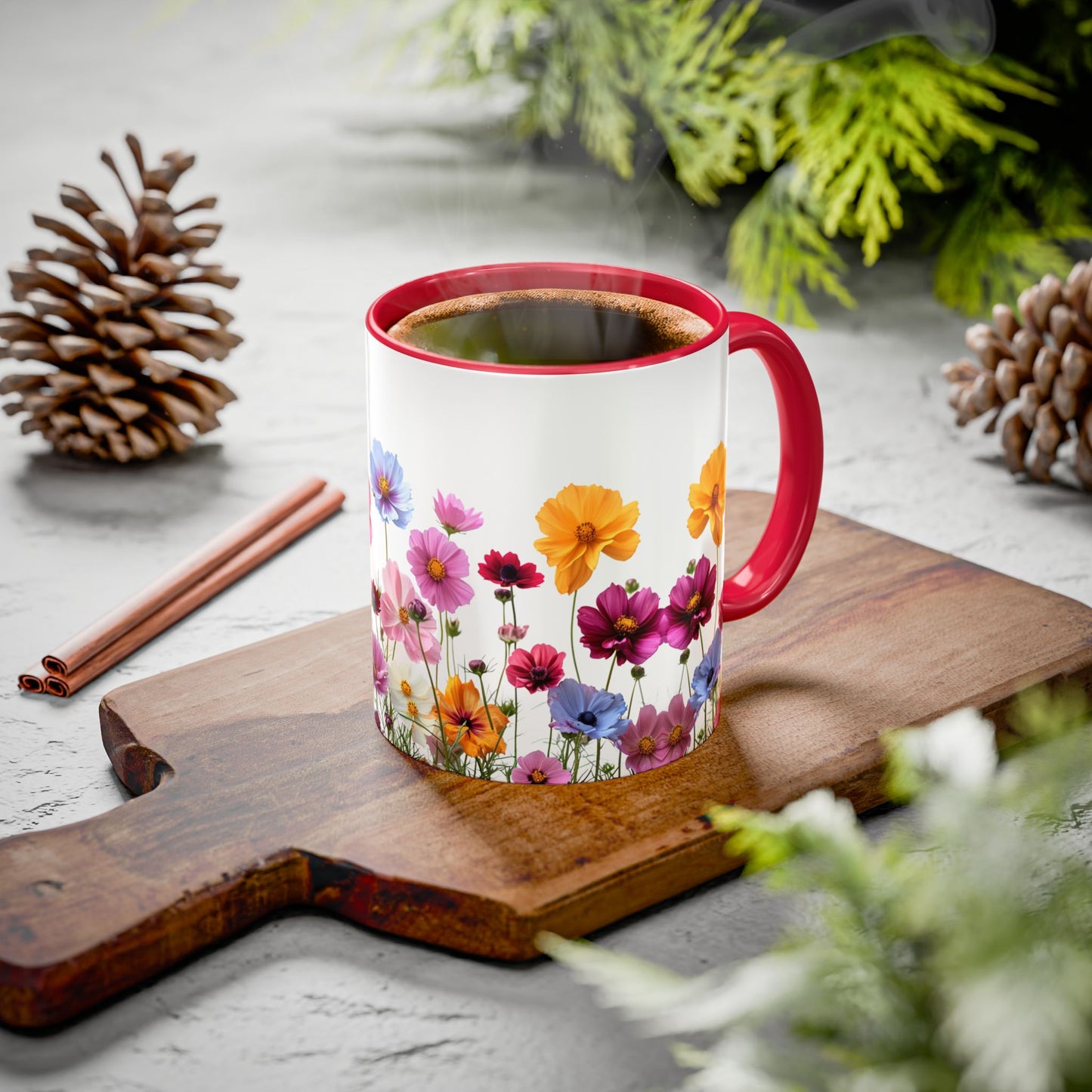 Bright Flowers - Colorful Mugs, 11oz - 10793