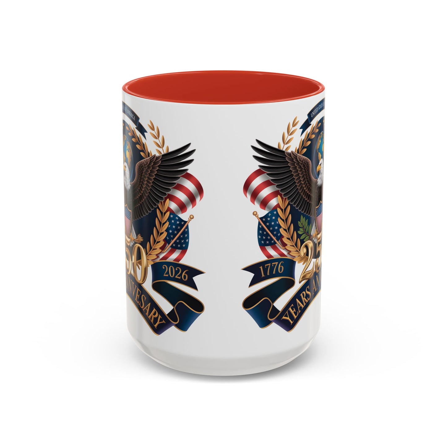 250th Anniversary Eagle Coffee Mug — Patriotic 1776–2026 Commemorative Accent Mug - 14871
